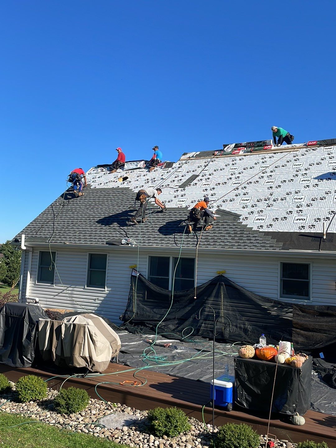 Insurance restoration bringing a new vibe! by Teflon Roofing