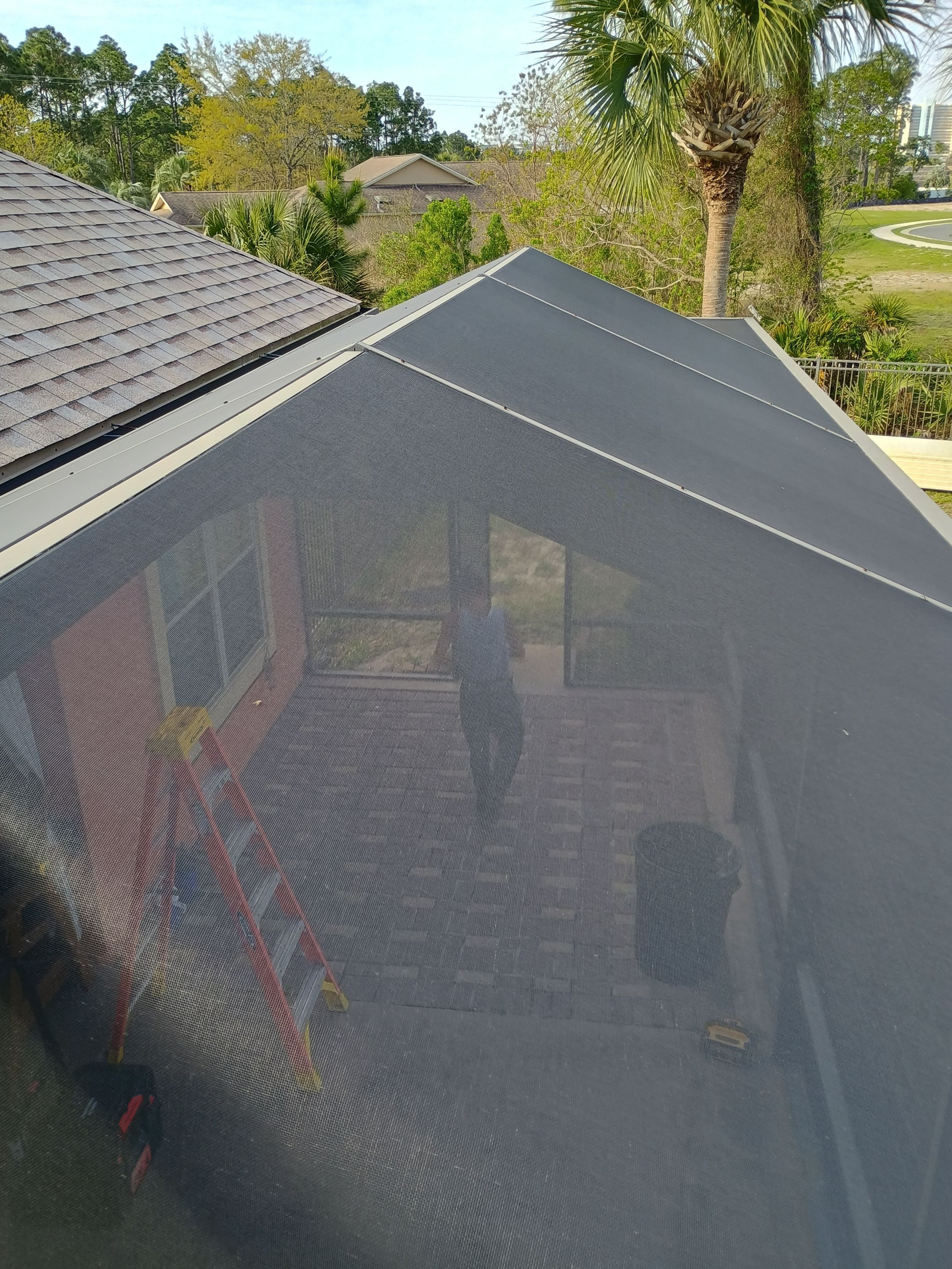 Patio Cover w/Pergola Trim using Colorbeam by Titan Sunrooms