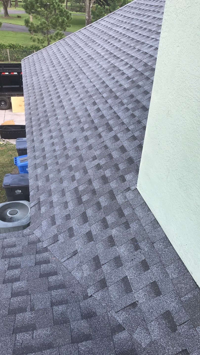 Residential Roofing Installation using GAF HDZ Shingles by Protek Roofing Heating Air & Solar
