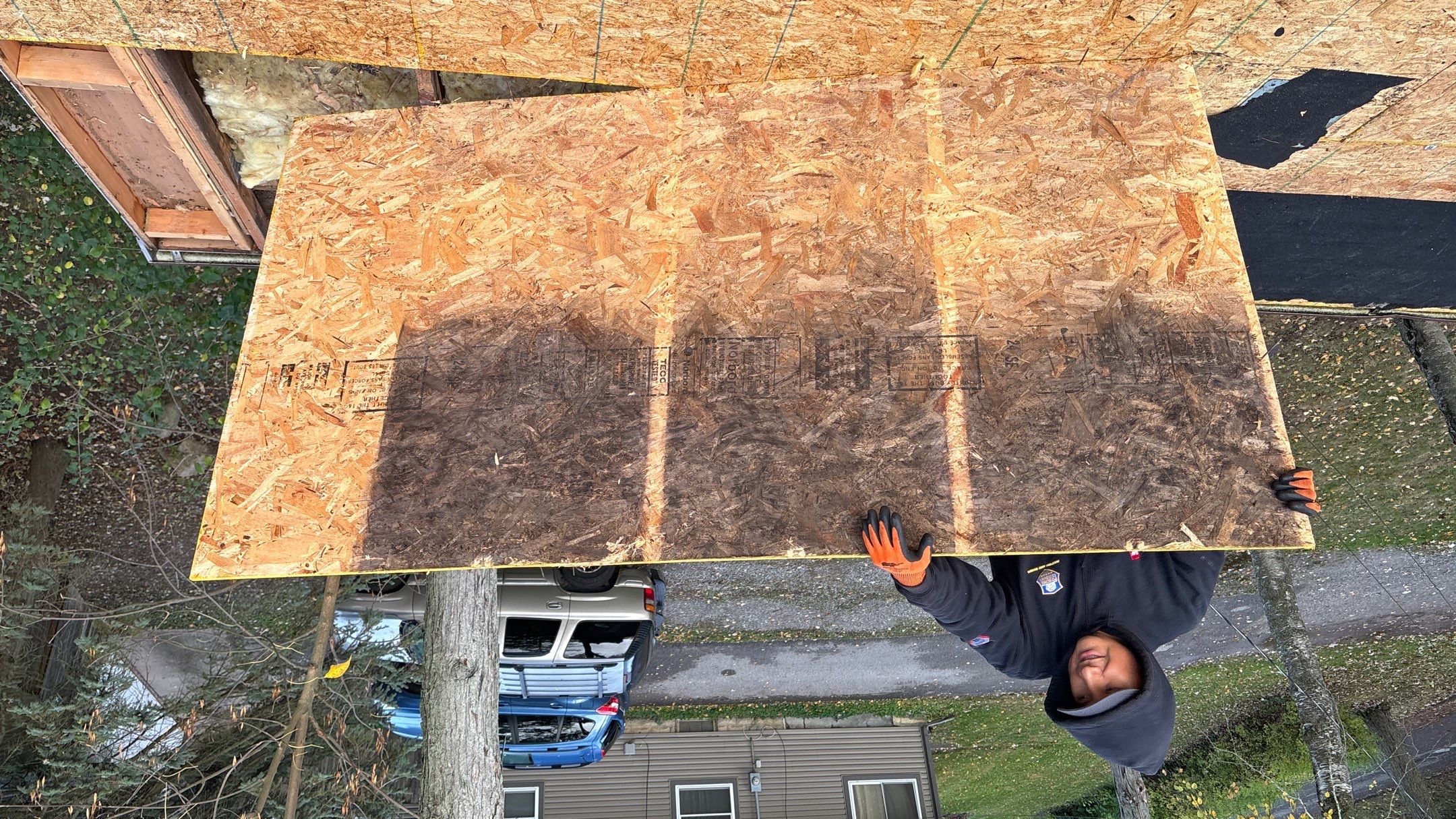 Roof Replacement using Owens Corning Teak by 180 Contractors