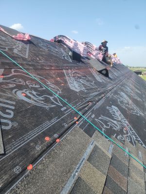 Residential Roofing Installation using Owen's Corning Duration (Lifetime) Shingles