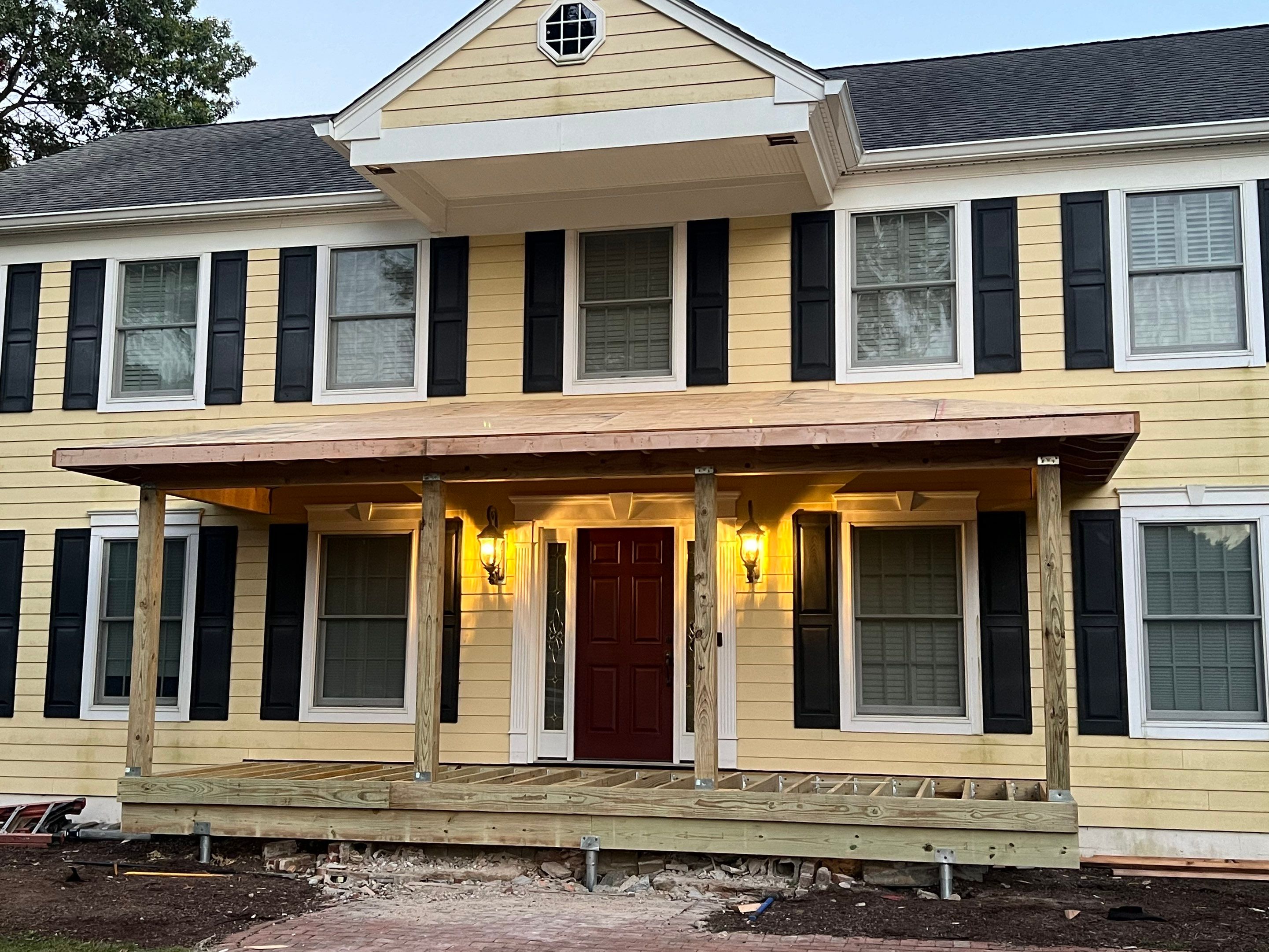 New Front Porch by deck guardian