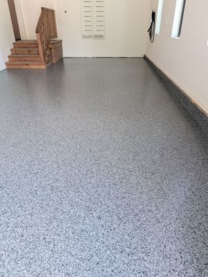 Garage Floor Coating using Nightfall