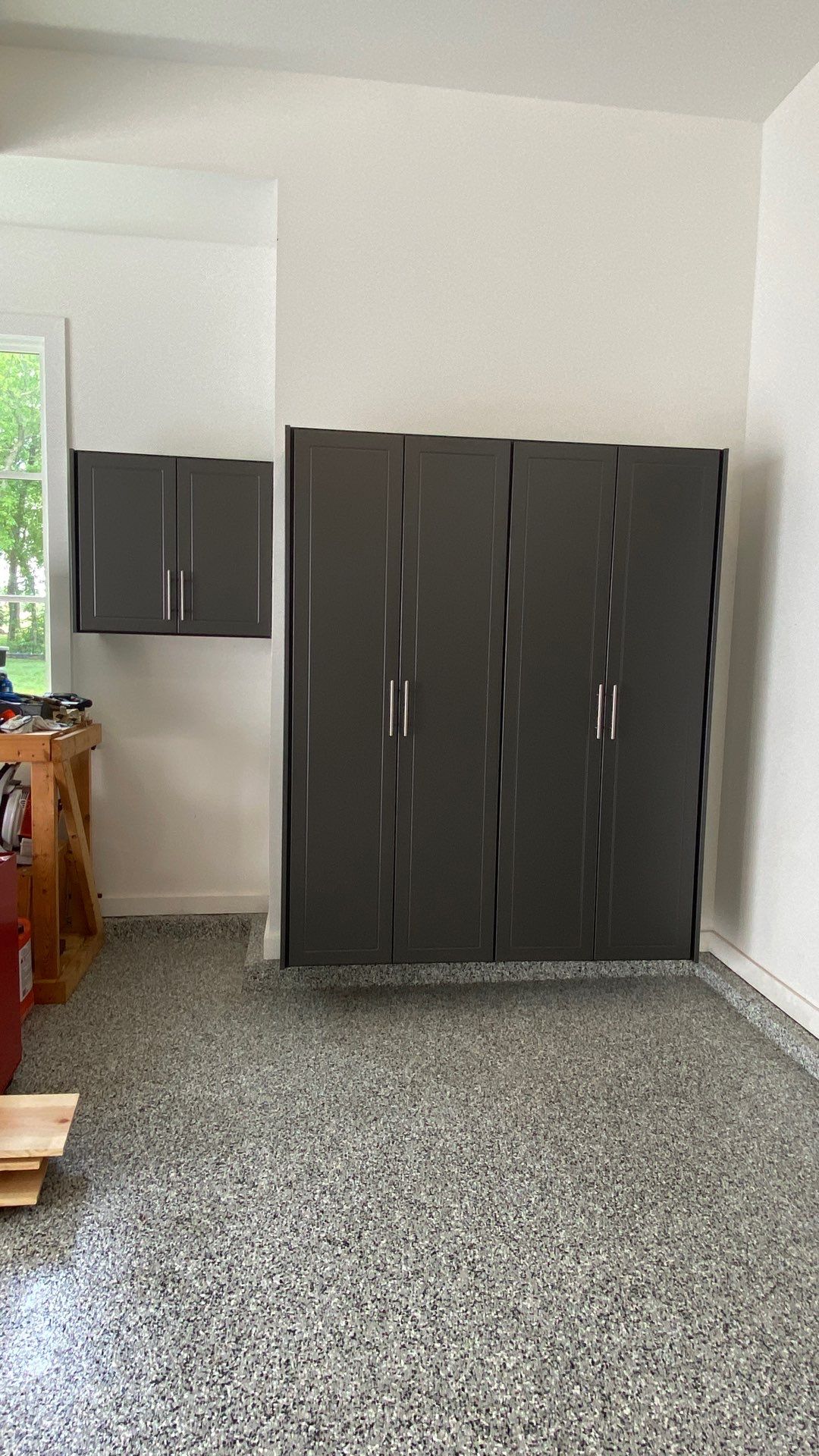Matt P. adds storage to his garage! by Banner Garage