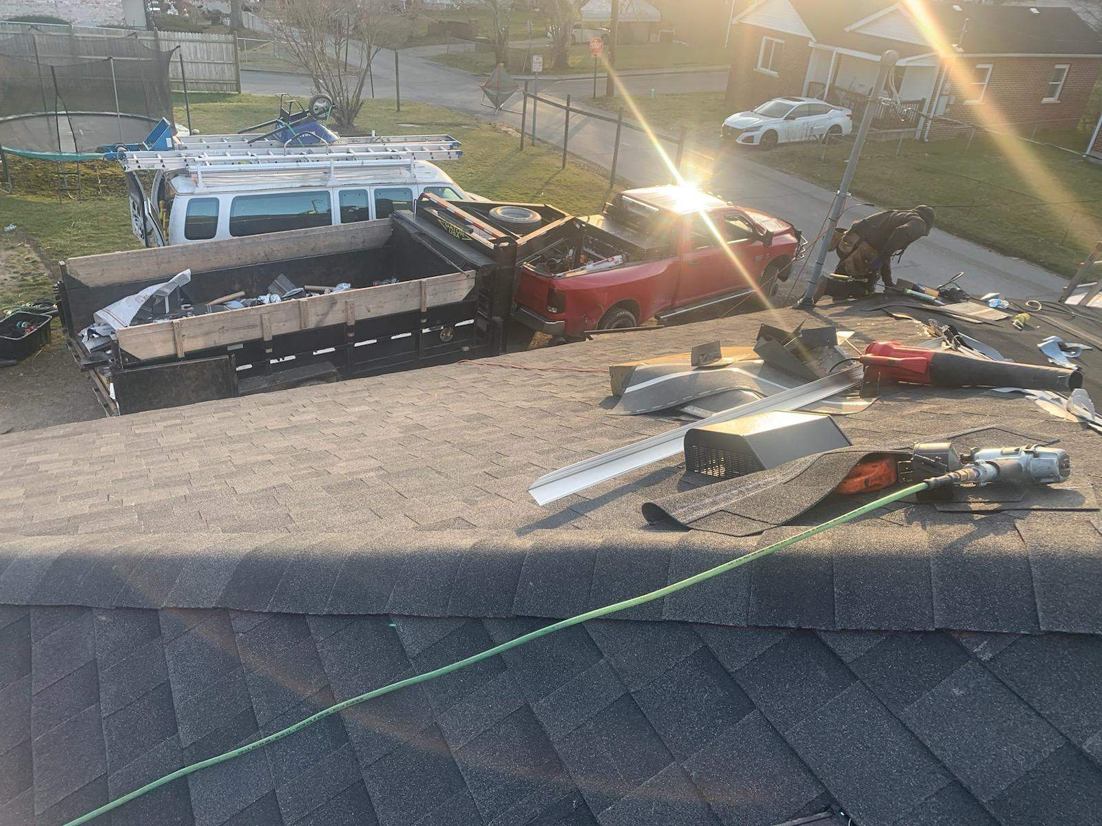 Residential Roofing Installation using Performance Shingles by Mr. Roofer