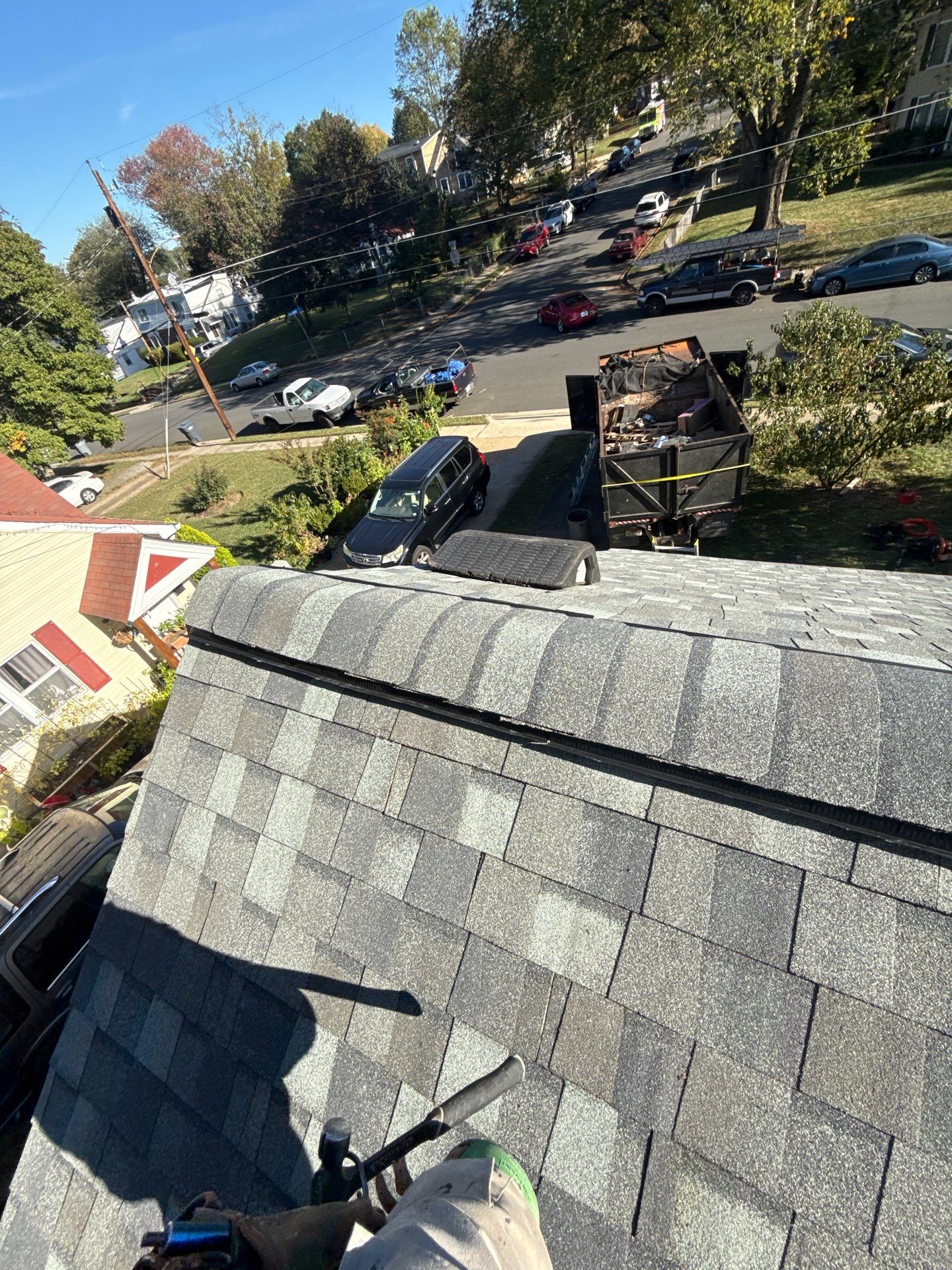 Falls Church  : Residential Roof Replacement with CertainTeed Landmark Pro in Max Def Georgetown Gray by RM Banning, Inc.