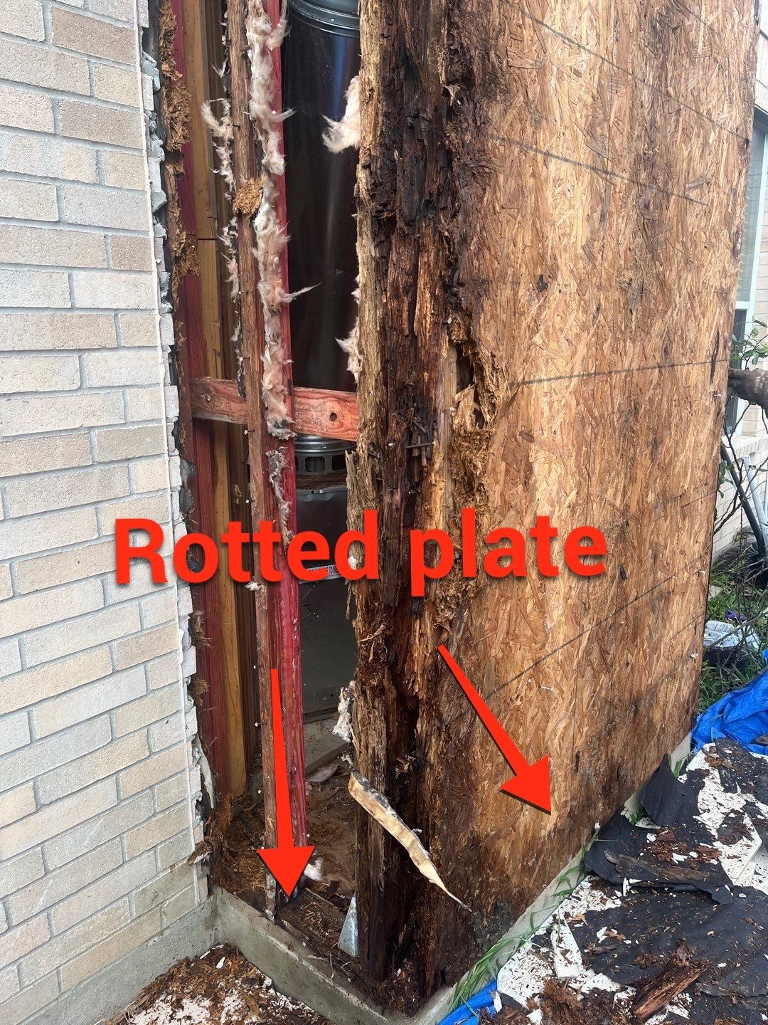 Chimney looks good but its BAD! by Bayfront Roofing and Construction