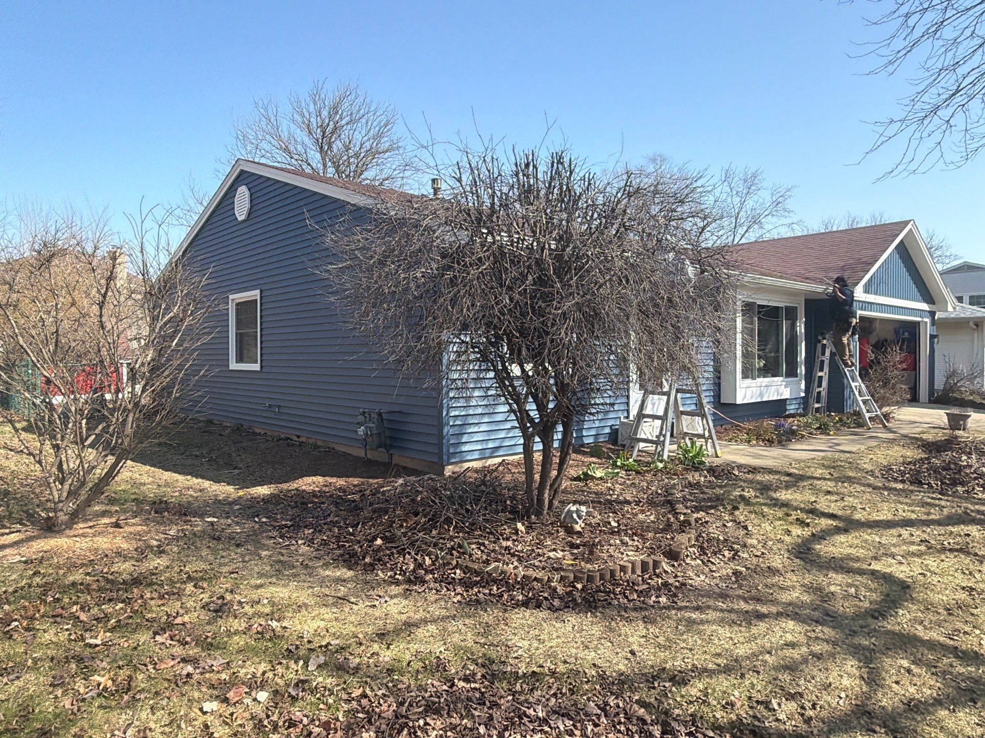 Siding and gutters replacement by Optimal Home Improvement 