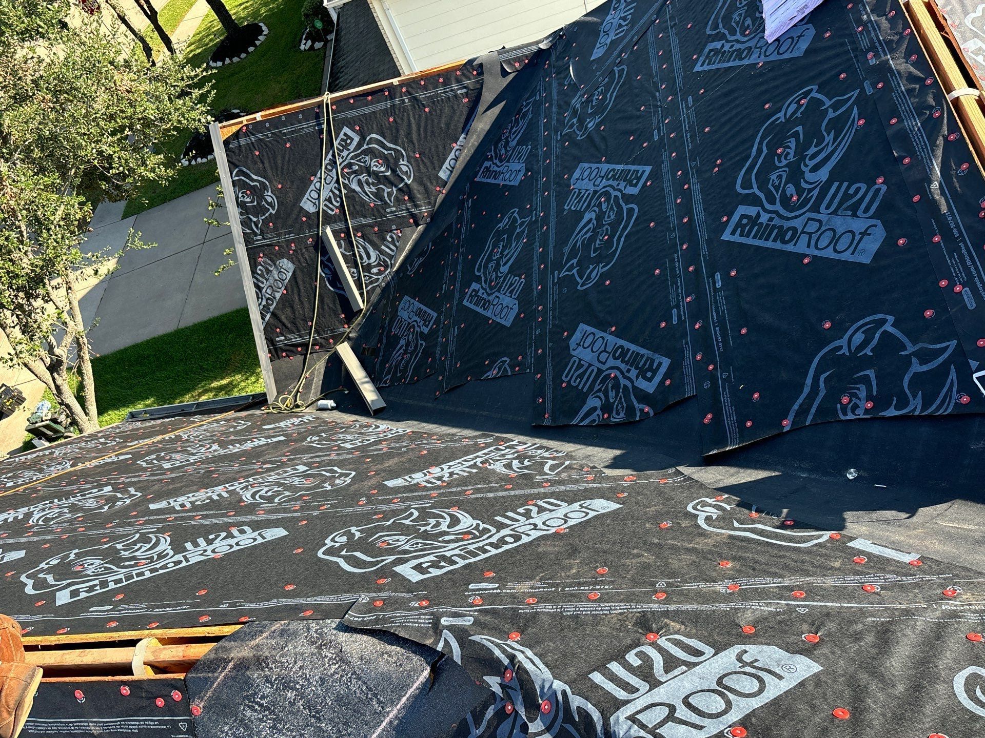 Residential Roofing Installation using Owen's Corning Duration (Lifetime) Shingles by Roof Repair Company