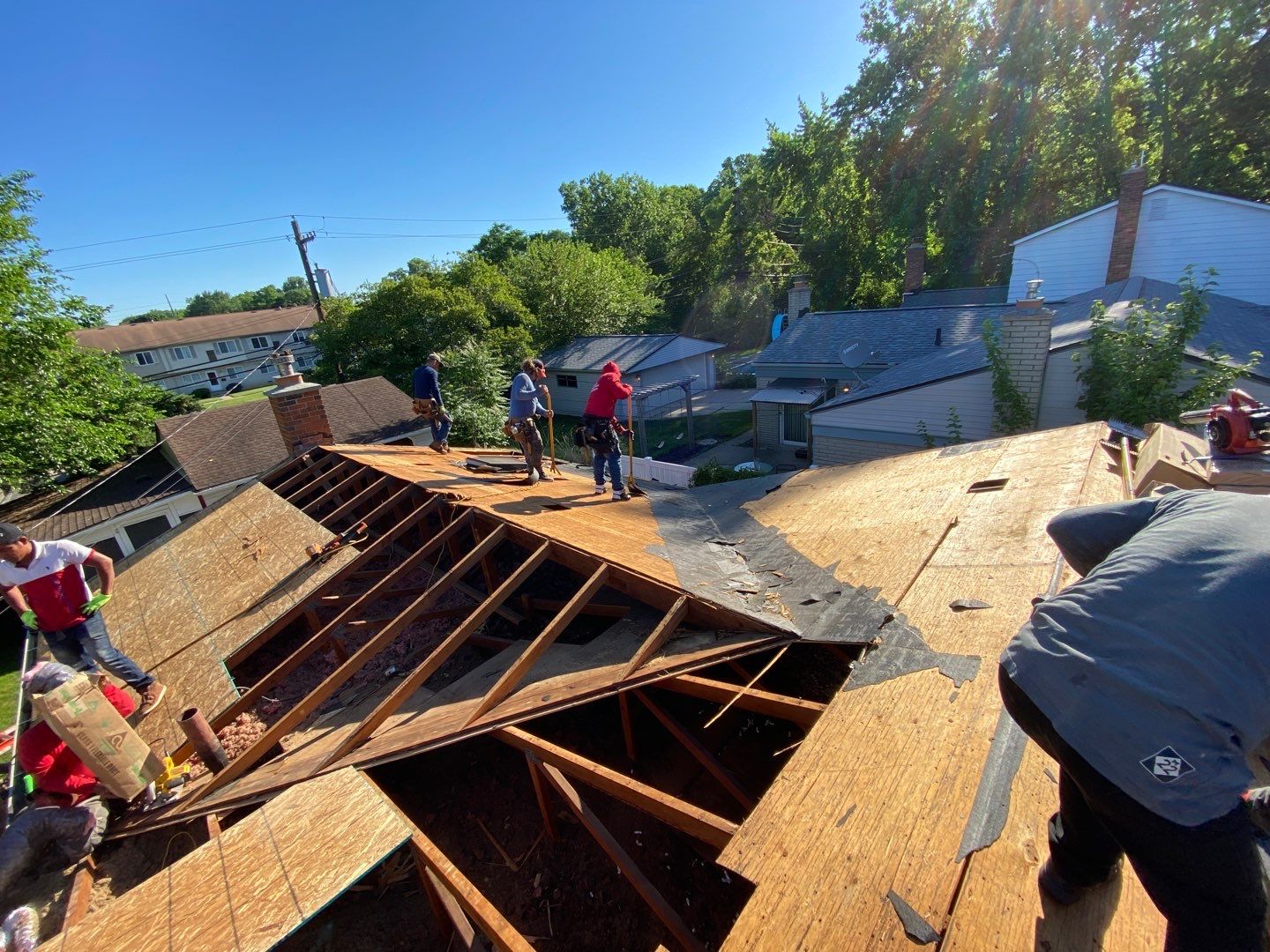 Roof Replacement using CertainTeed Landmark by 180 Contractors