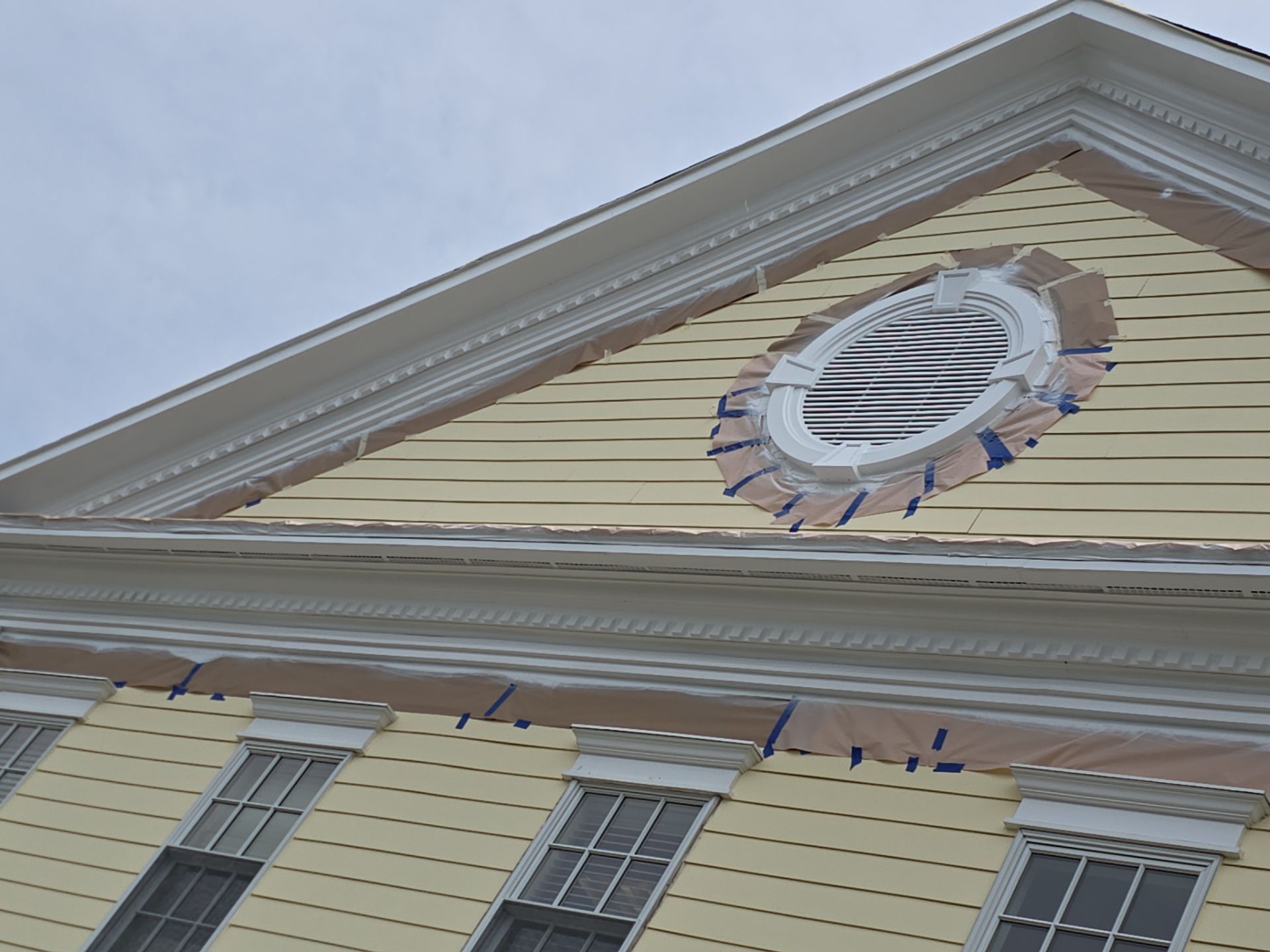 Commercial Exterior Painting Services for Mainstreet Bank in Leesburg, VA by My Painter 