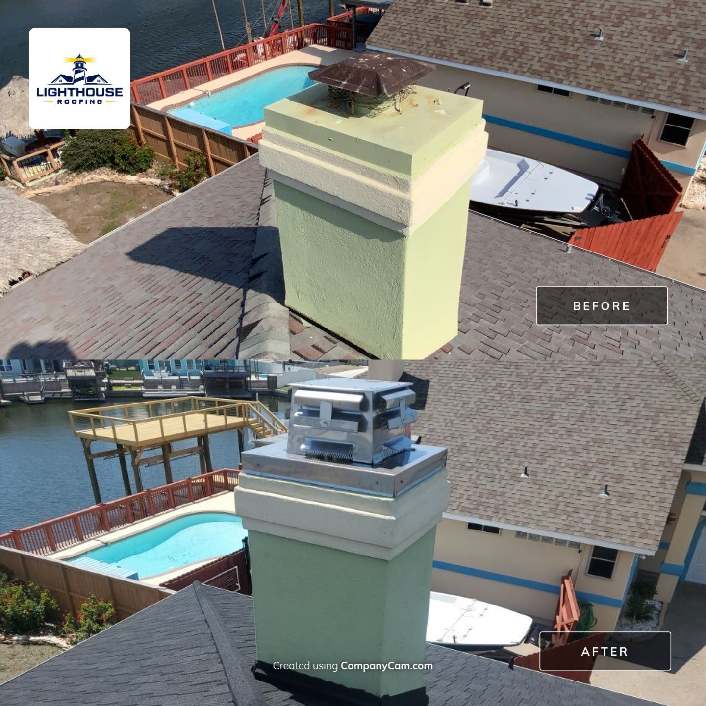 Residential Roofing Installation using Tilcor Stone Coated Steel Roofing by Lighthouse Roofing
