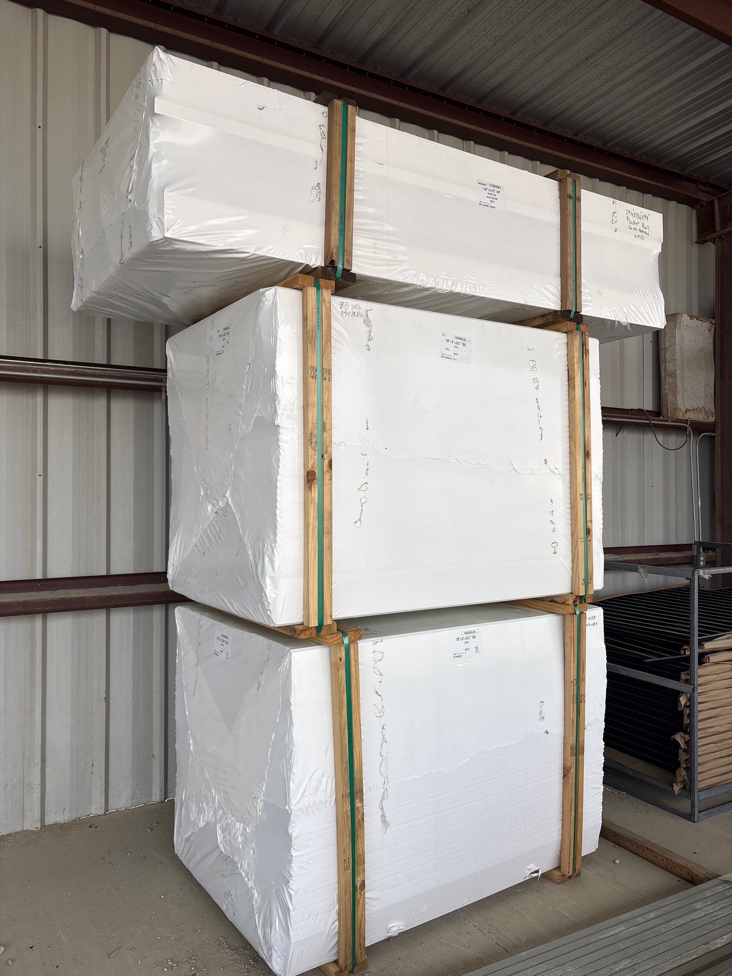 White Vinyl Privacy Fence Installation in Ayden, North Carolina by Superior Fence and Rail