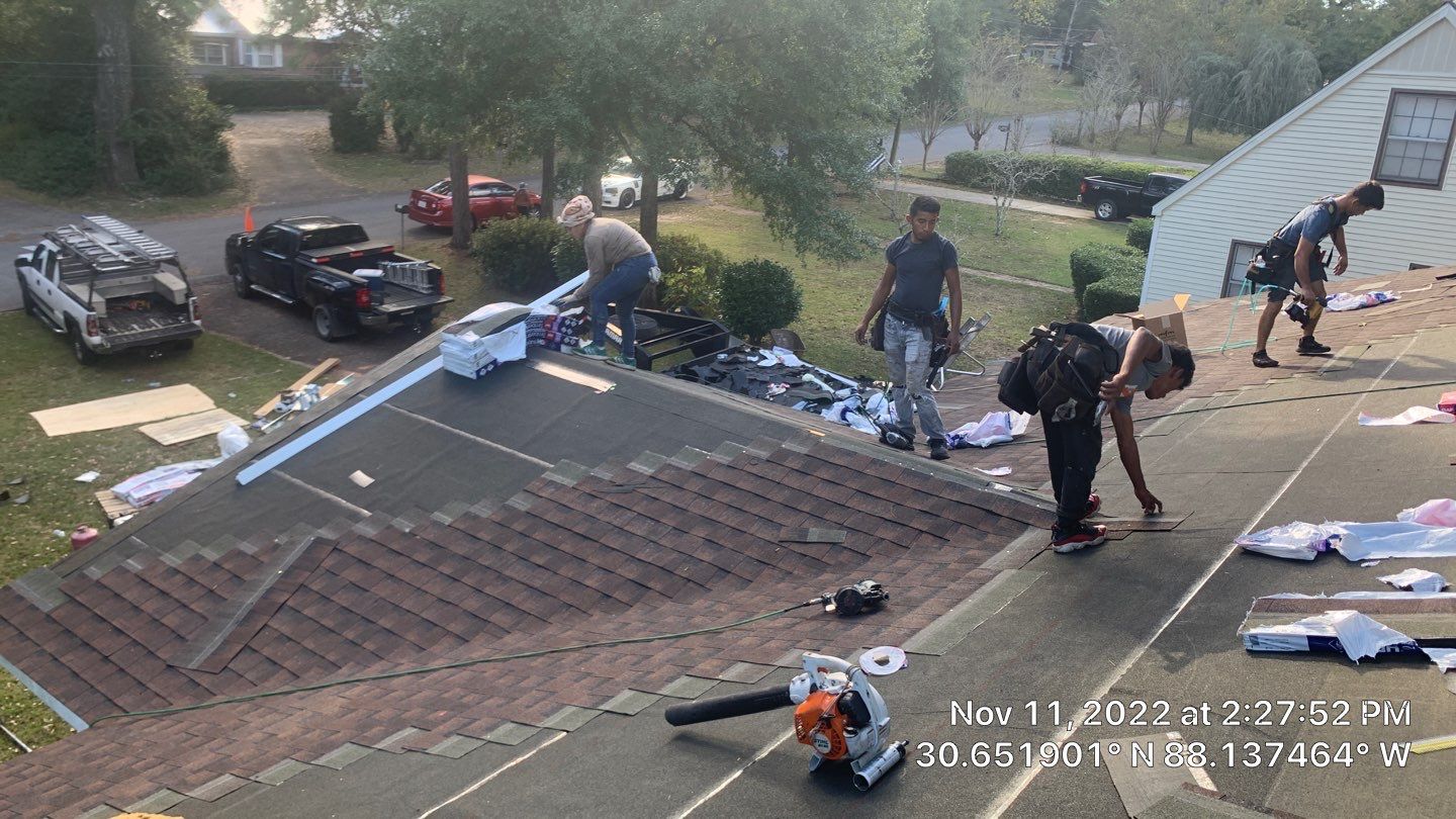 Residential Roofing Installation using Roof Replacement by American Roofing & Construction LLC