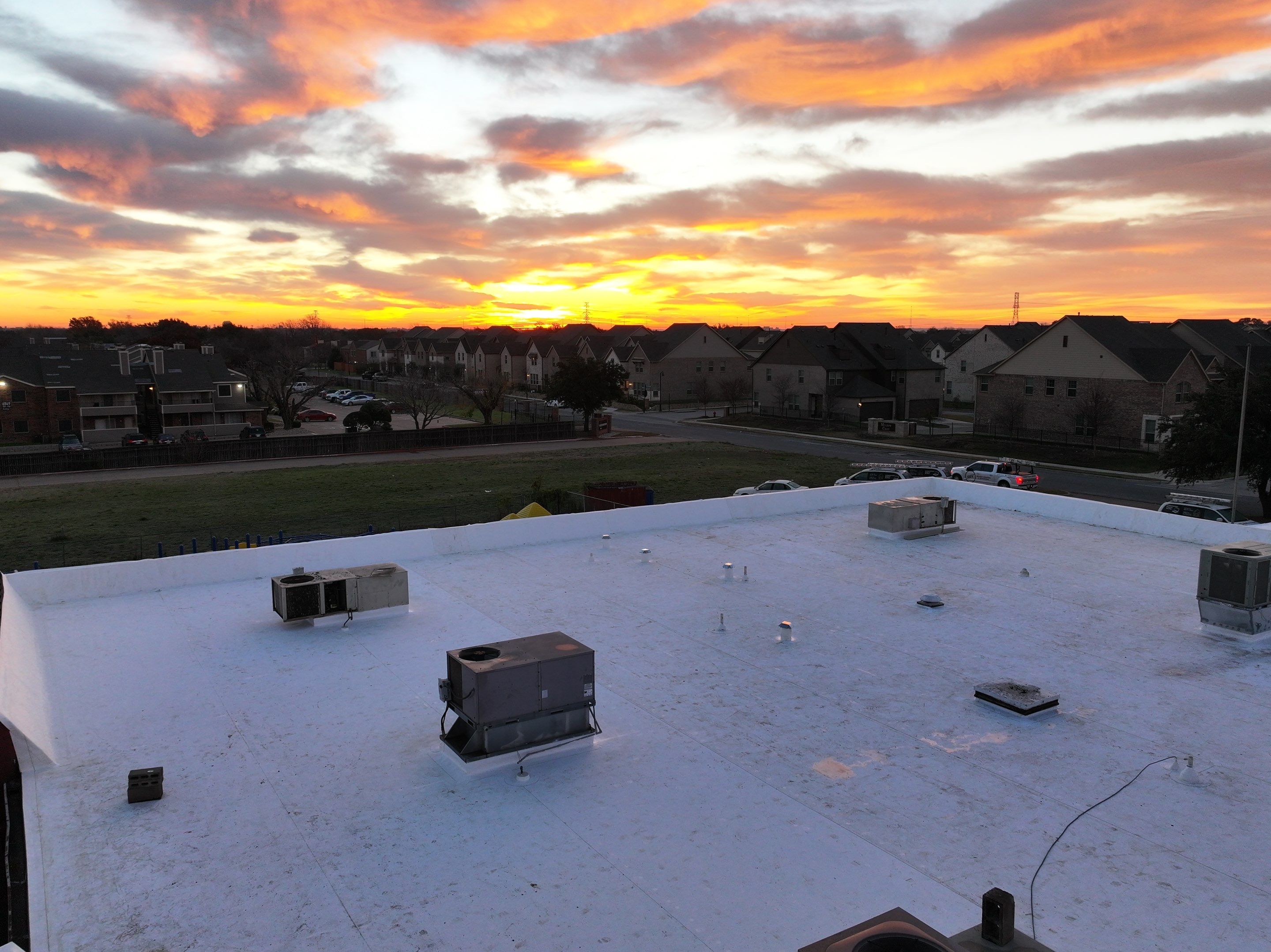 Commercial Roofing Installation using GAF Evergaurd TPO 60 Mil by Becker Roofing and Exteriors