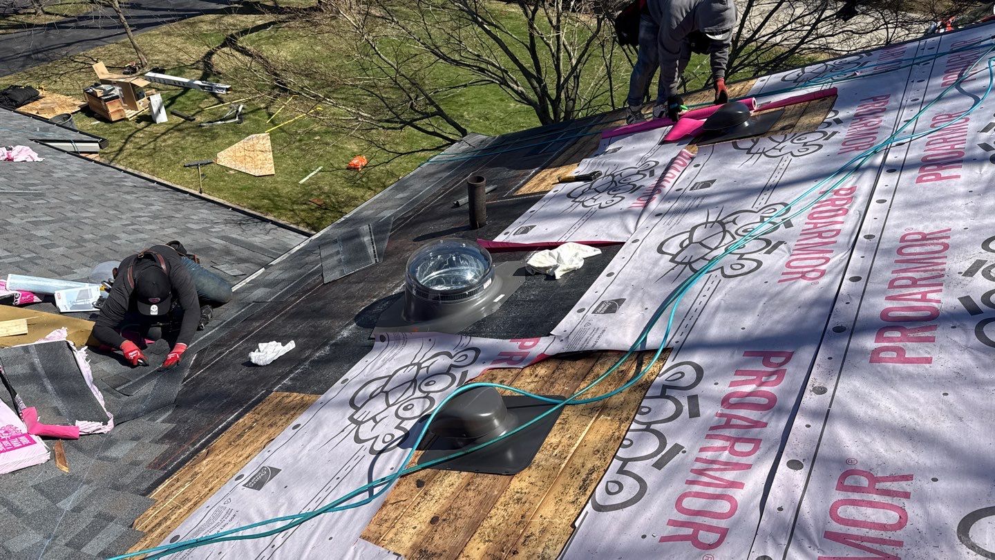 Roof Replacement using Owens Corning Williamsburg Gray by 180 Contractors