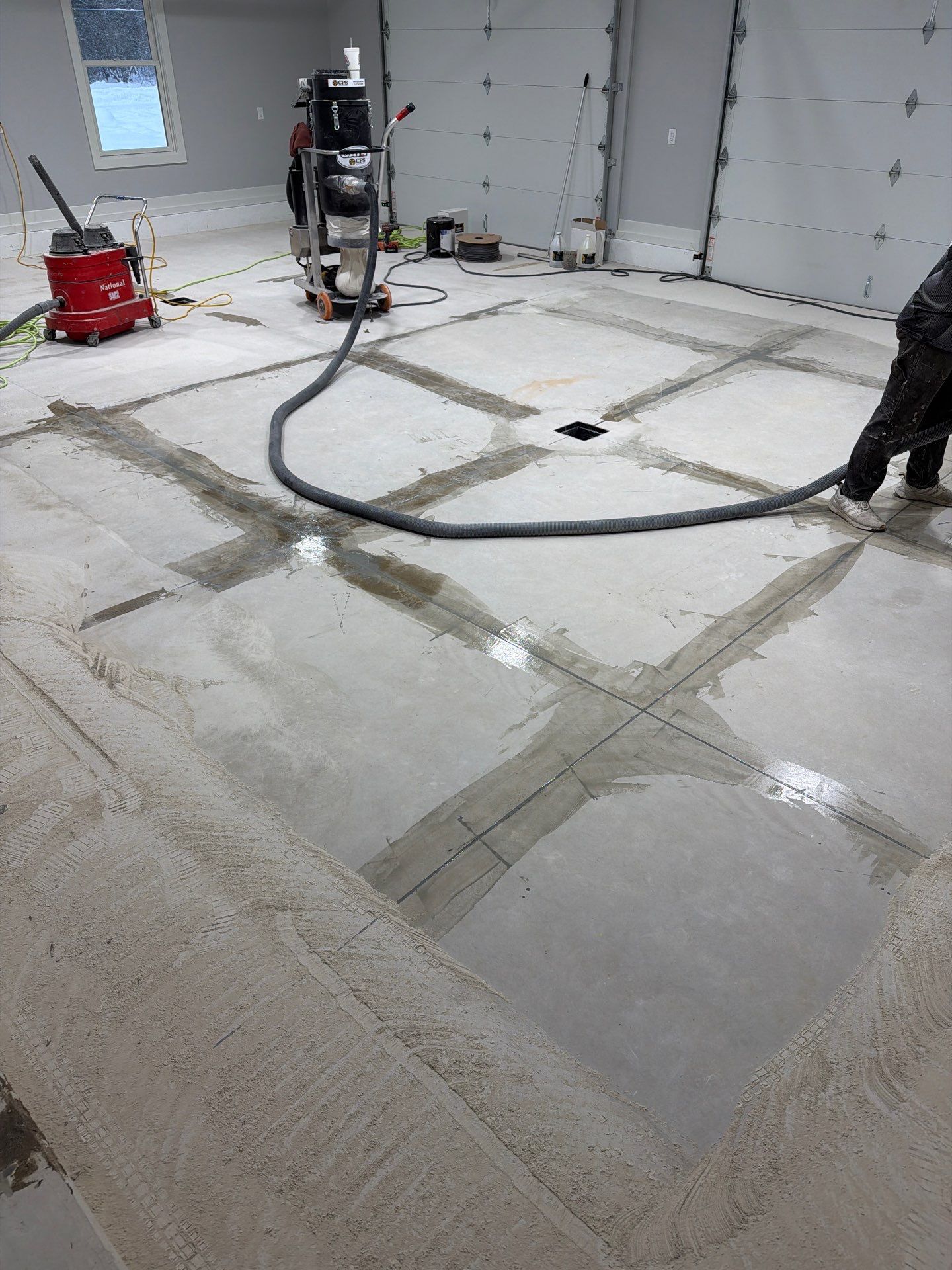 Garage & Basement Epoxy Floor Coating | Whitehall, Michigan by Gordon Painting