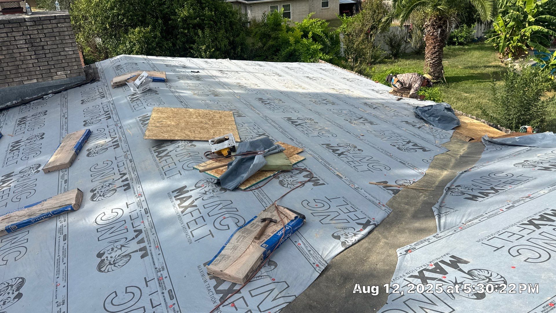Project in New Braunfels by Rhino Roofing and General Contracting, LLC