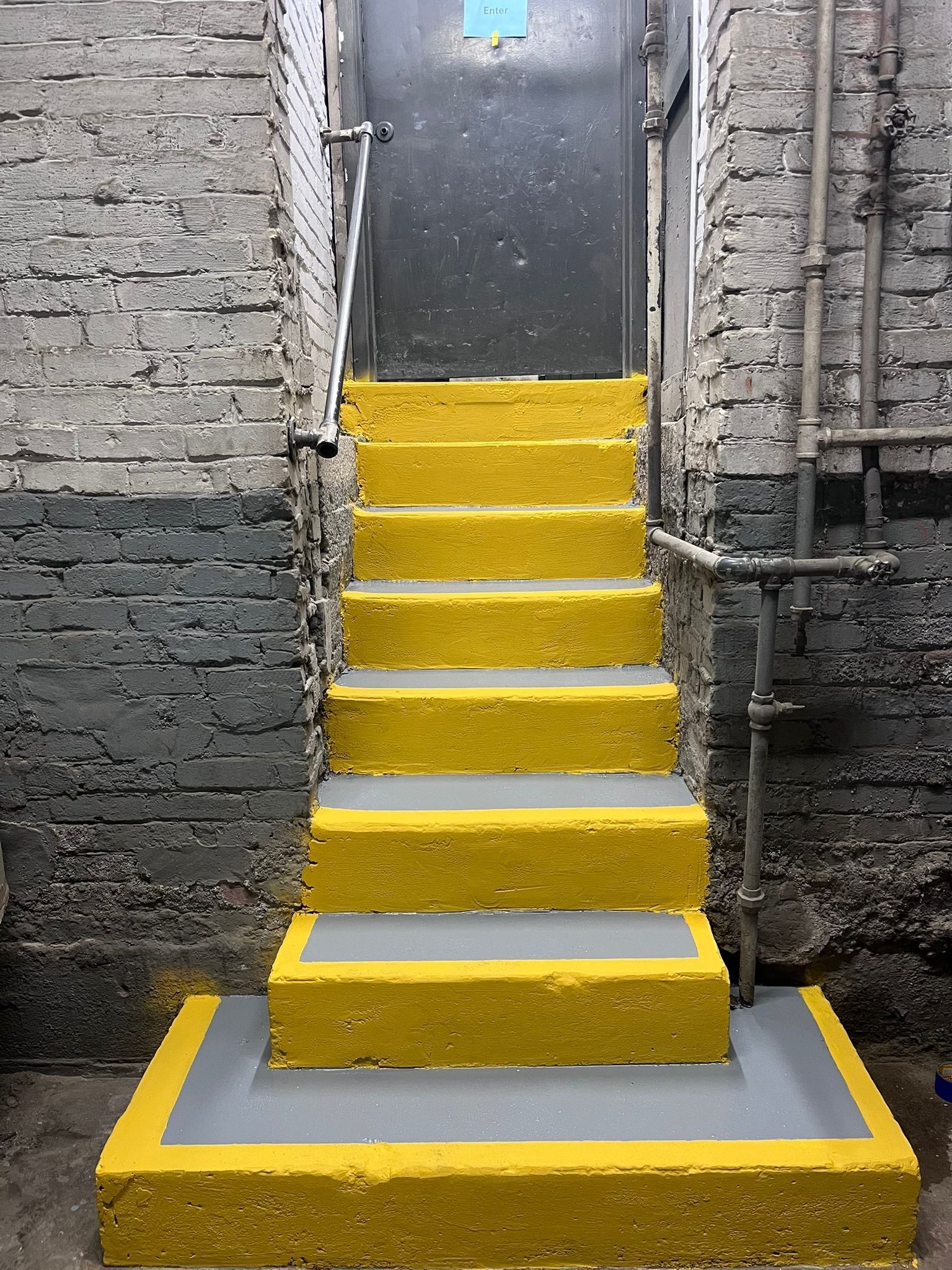 Industrial Grey Grit Project in Mars by Floors in a Day, Inc