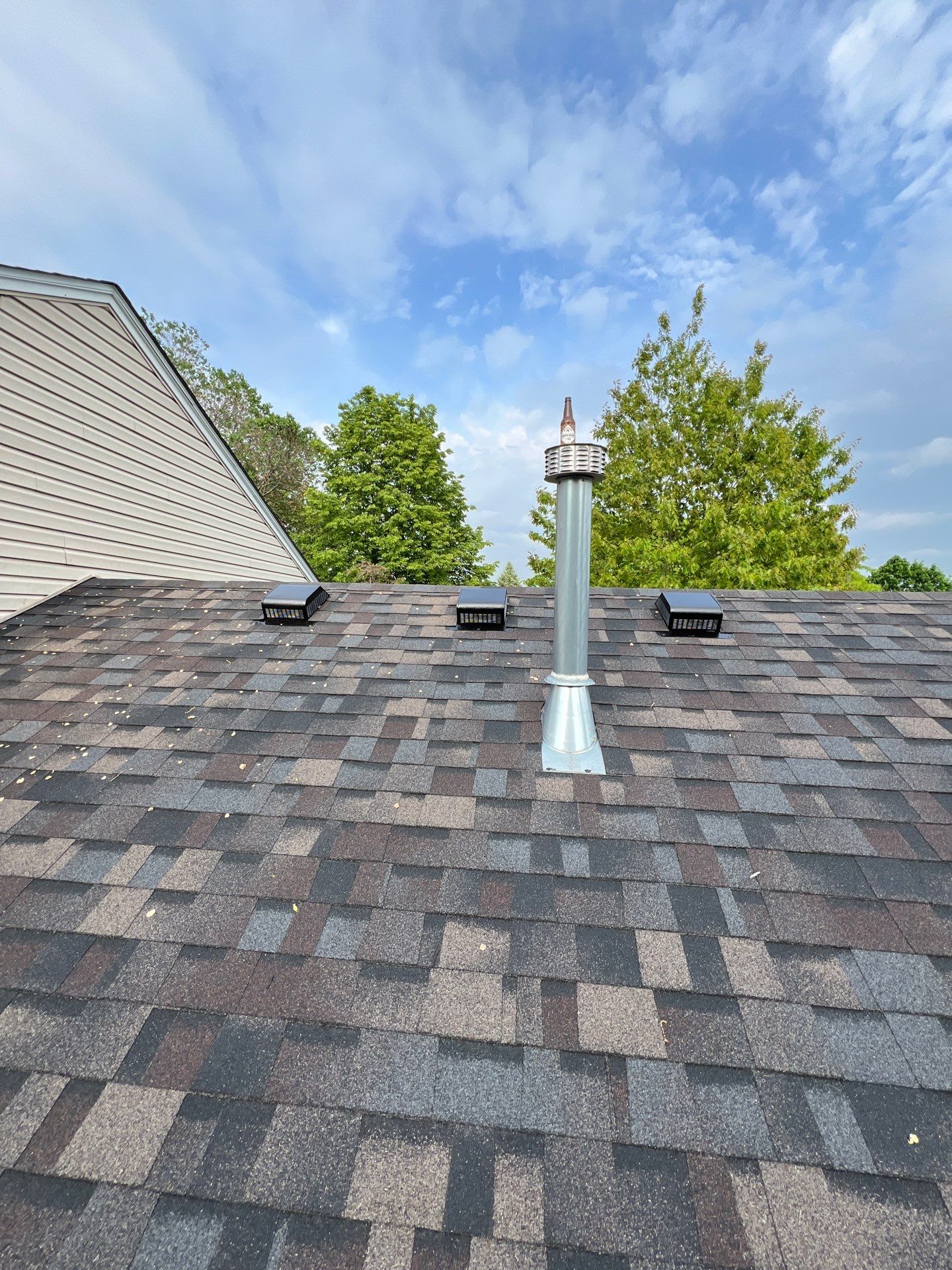 Residential Roofing Installation using Owens Corning  by Perfect Exteriors Inc. 