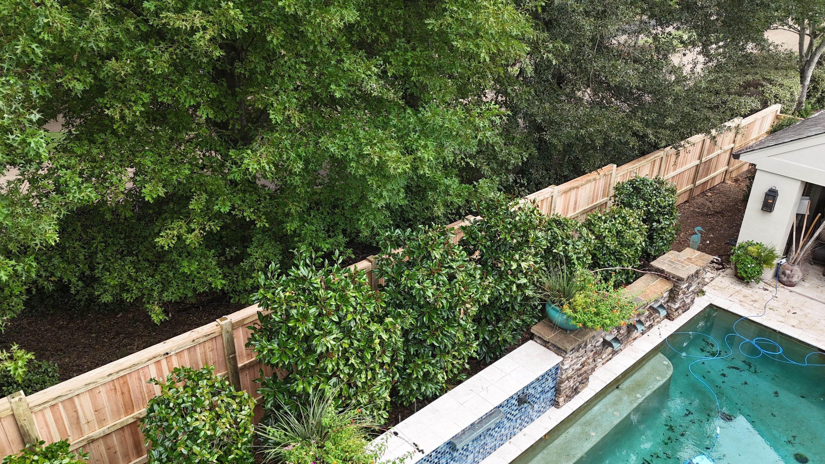 6’ Cedar Good Neighbor 6x6 Posts by Roberson Construction LLC