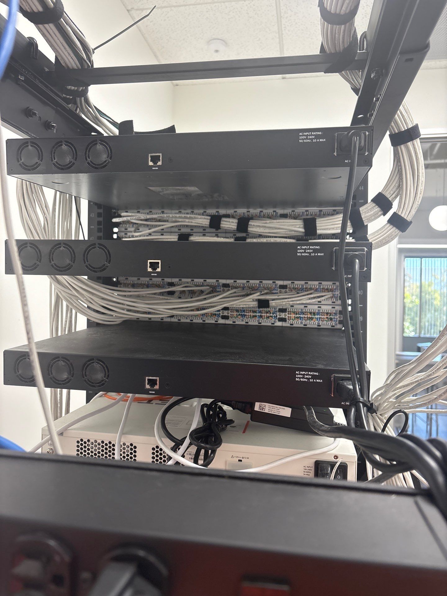 Cubicle Reconfiguration & Network Cabling Installation in Irvine by Ring and Ping Inc.