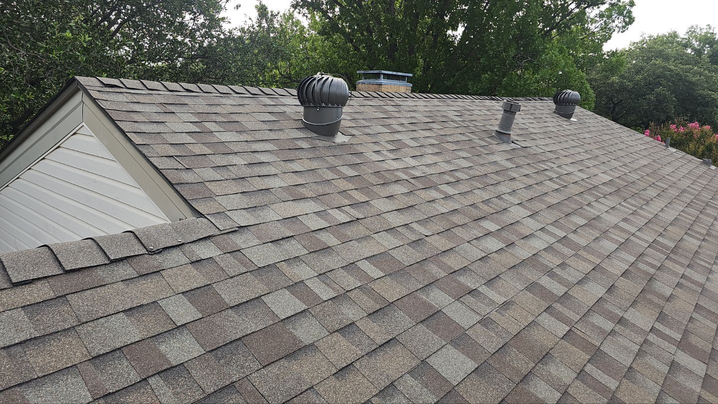 Lake Highlands Roof Replacement Below 4/12 Pitch by Bert Roofing Inc
