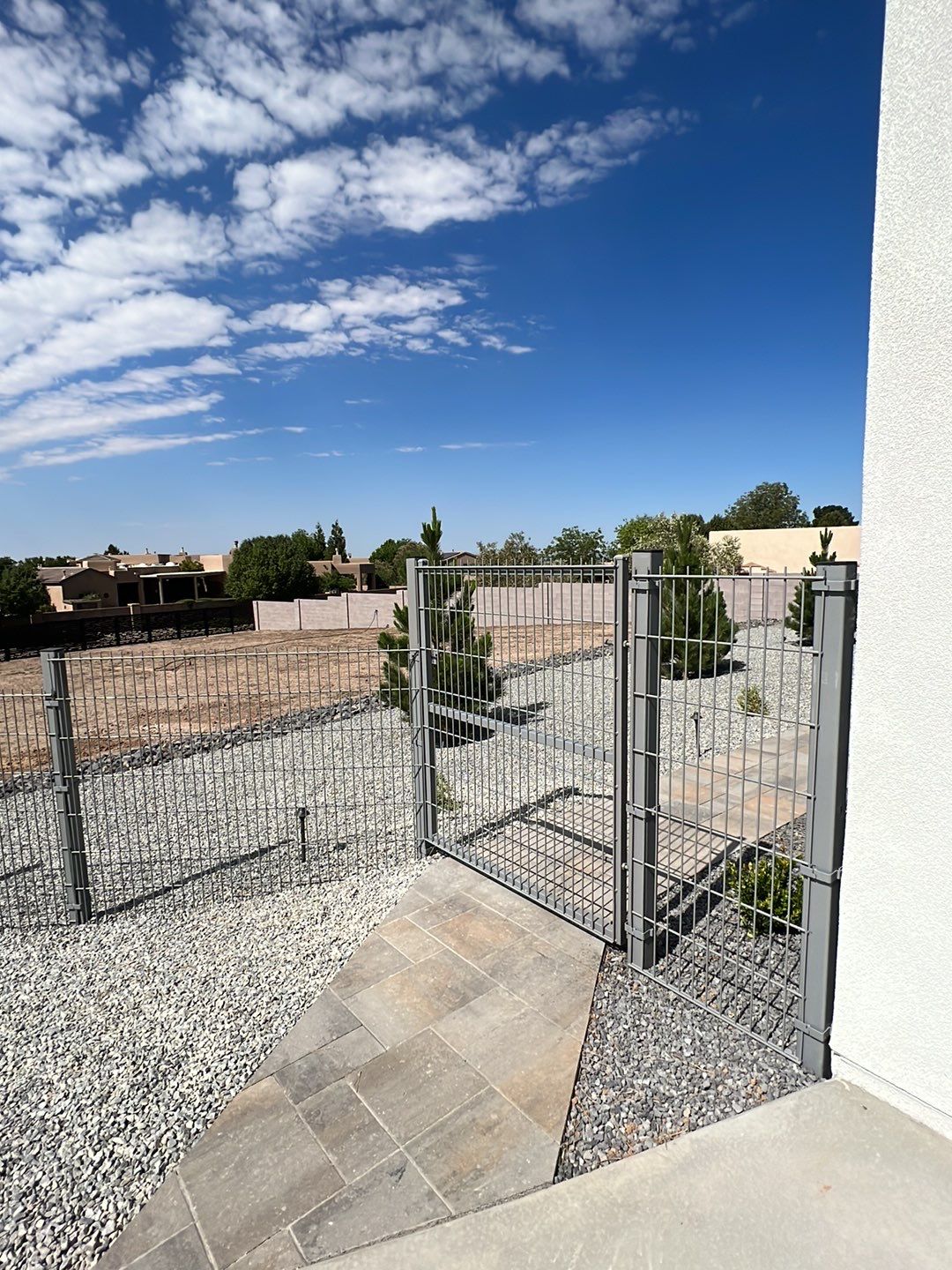 Residential using Custom Wrought Iron and DM Contempo by Valley Fence Company