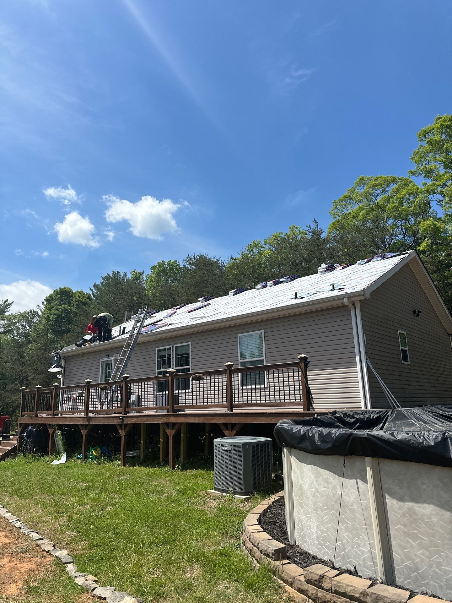New Roof - GAF Timberline HDZ in Nantucket Morning by Peak 2 Peak Services LLC