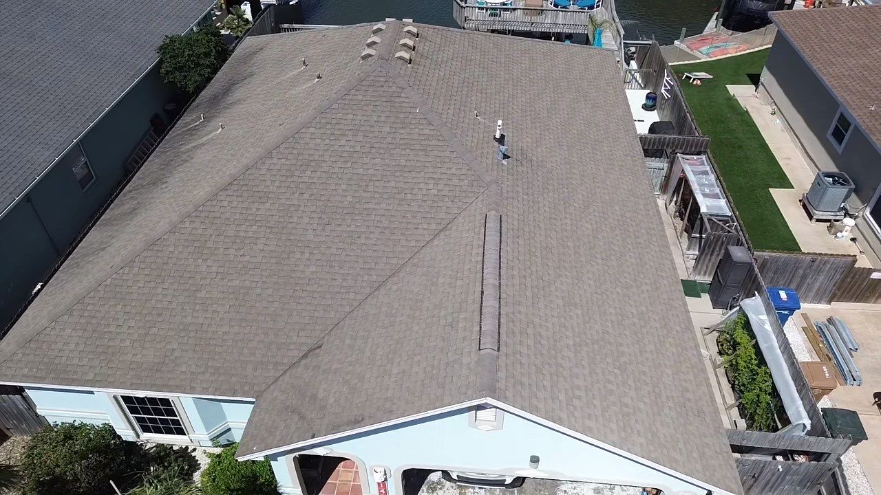 Residential Roofing Installation using GAF HDZ Slate by Lighthouse Roofing