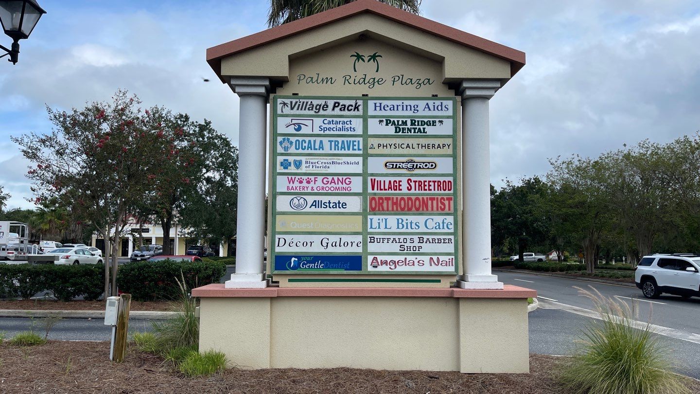 Flush Mounted Channel Letters for Green Apple by SignCrafters
