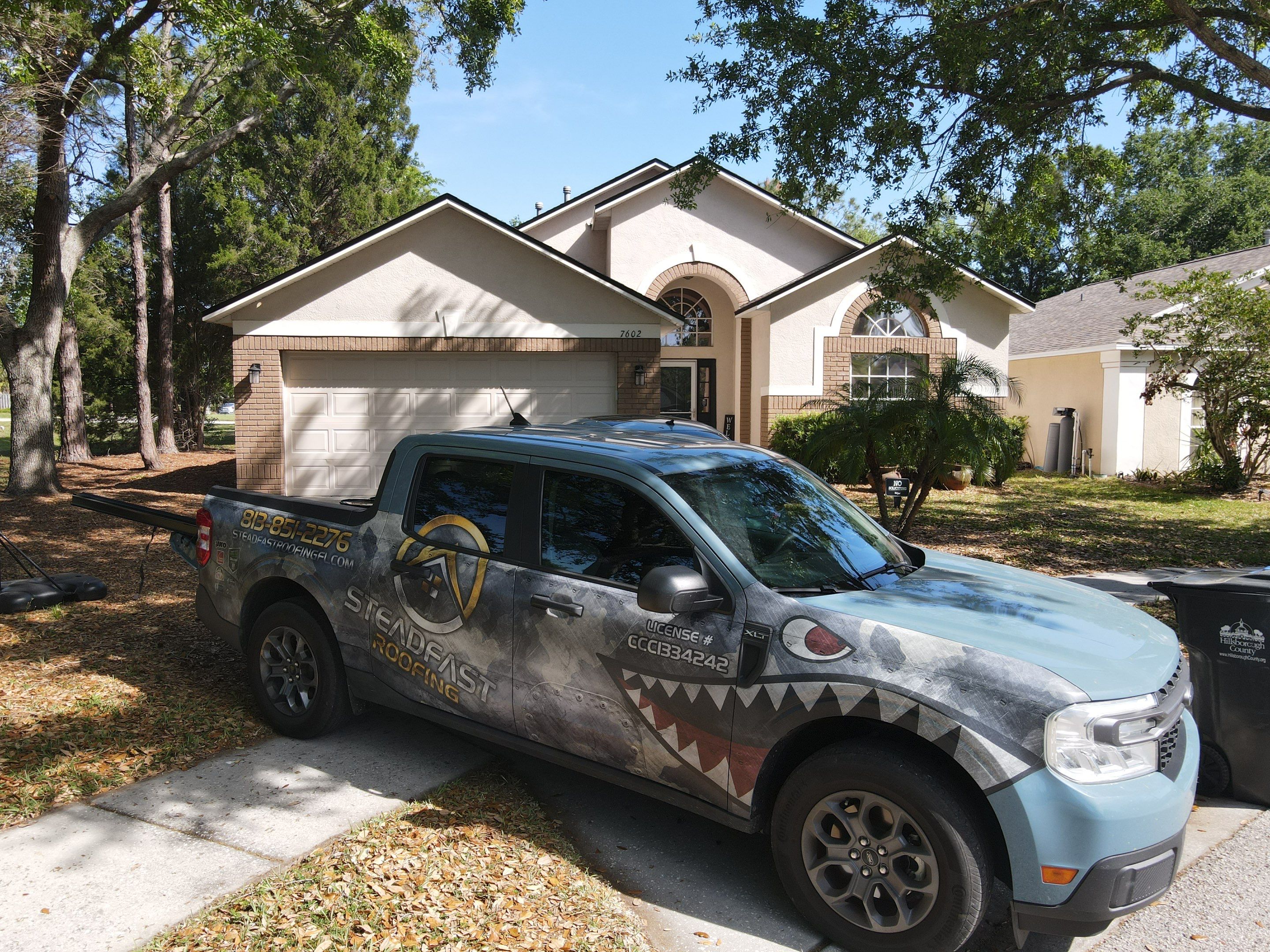 Roof replacement in Apollo Beach FL, by Steadfast Roofing