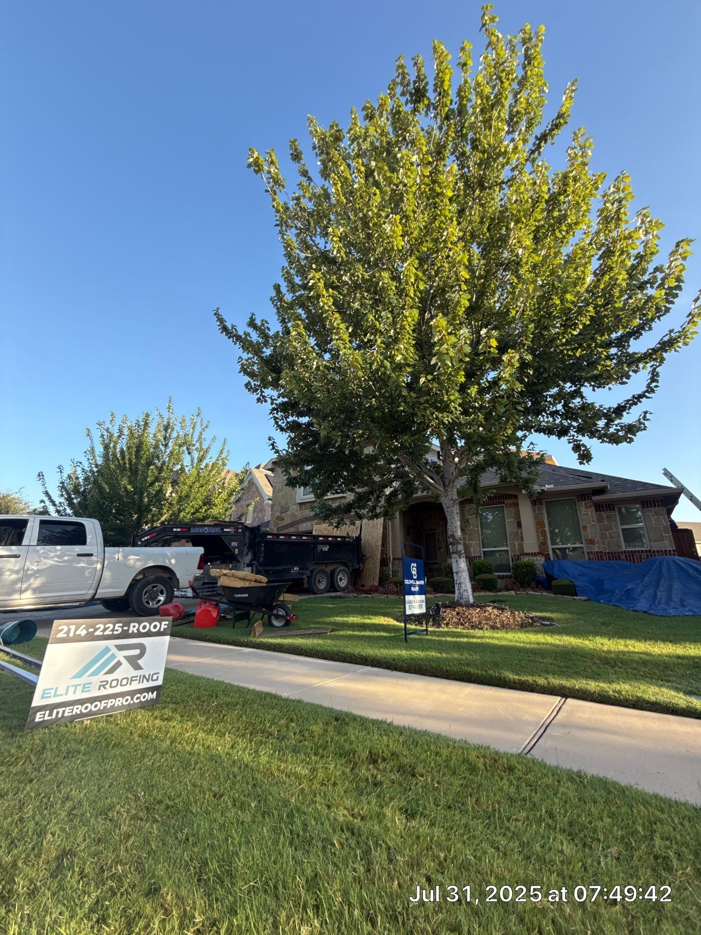 Residential Roof Replacement using ATLAS PROLAM WEATHER WOOD by Elite Roofing LLC