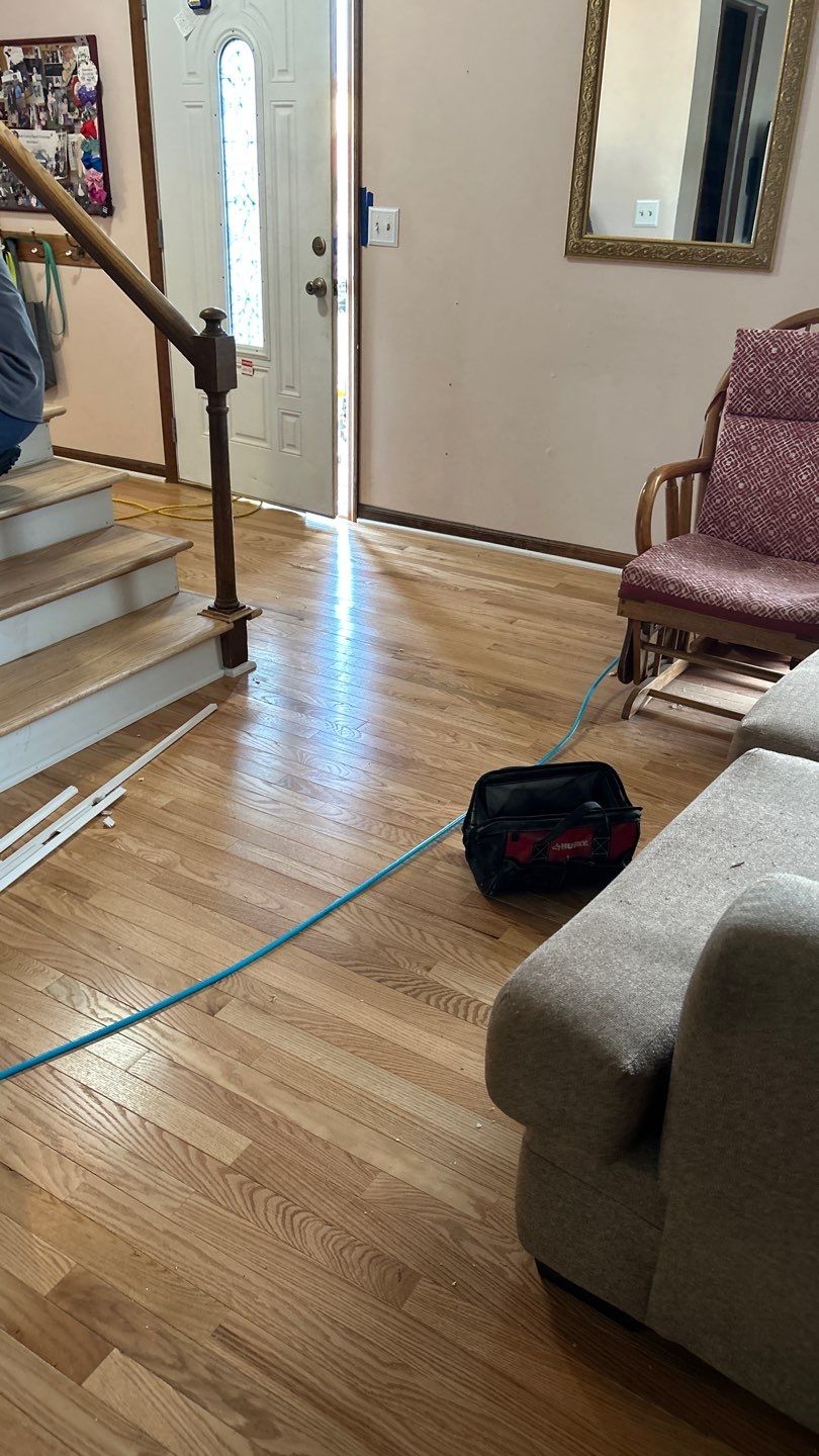 Hardwood Flooring and Staircase Installation  by Footprints Floors of Nashville
