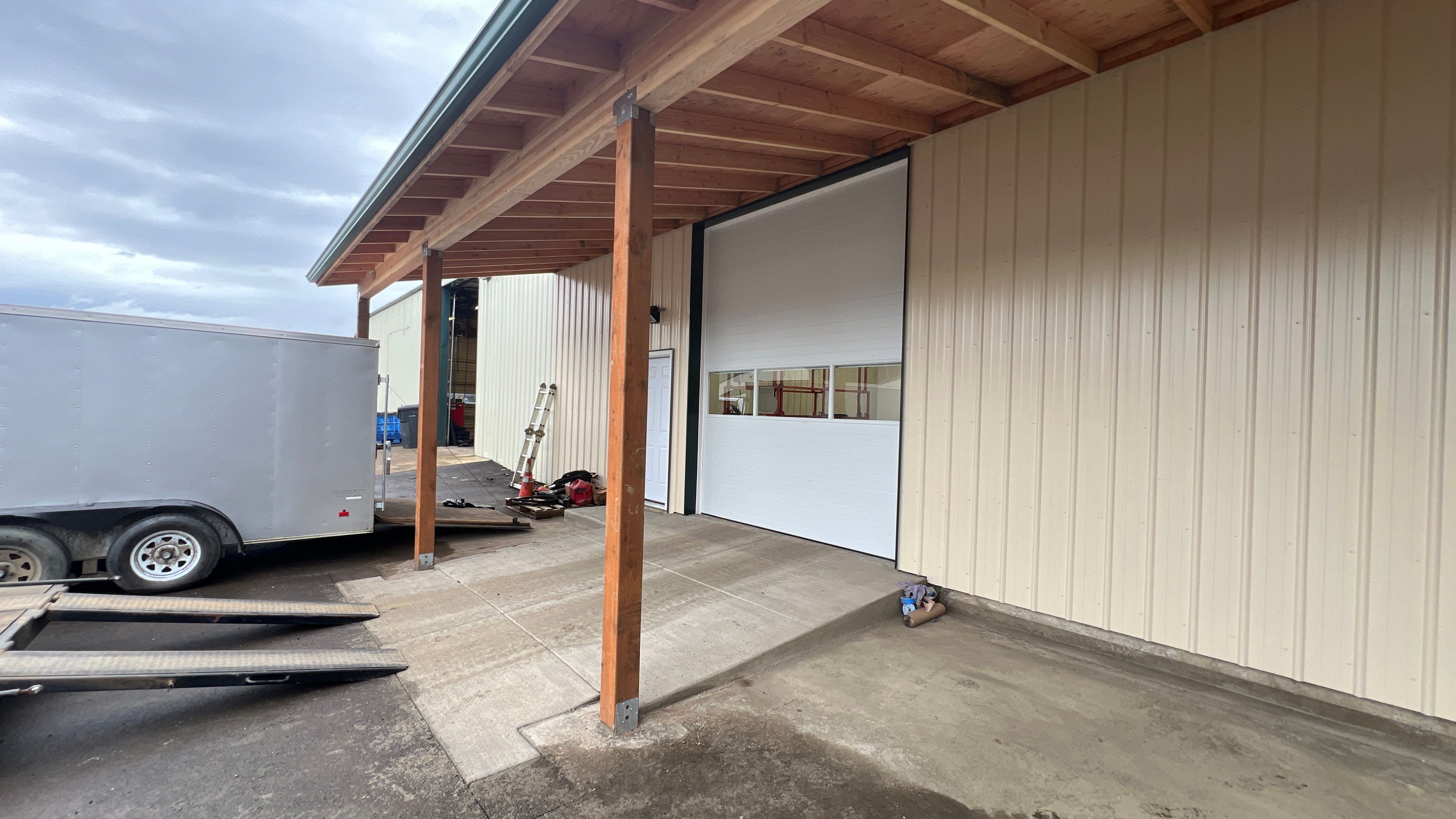 Warehouse Enclosure and Patio Cover Build by Villegas Remodeling, LLC