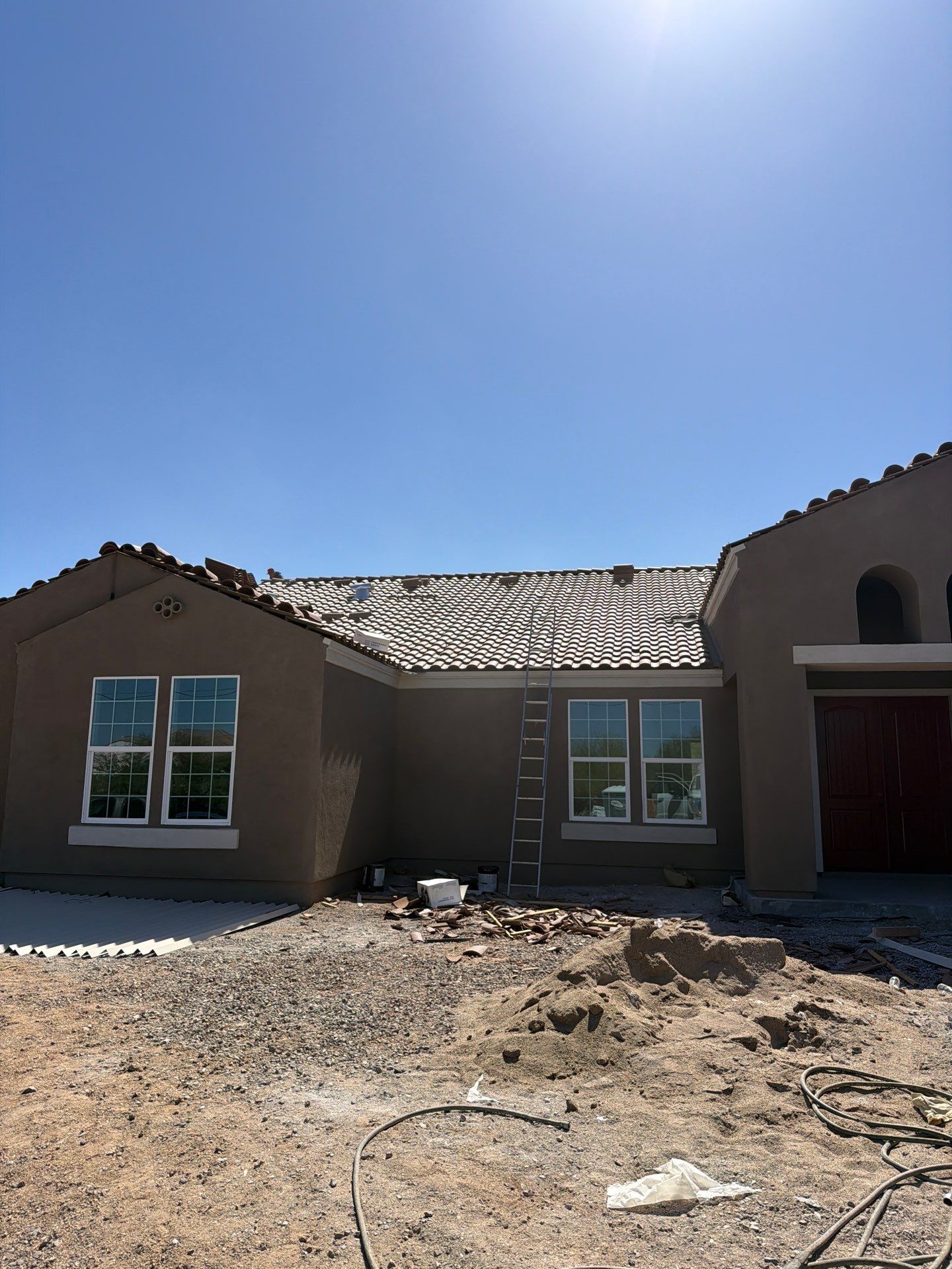Custom Residential Concrete Tile Roof Installation in Cave Creek, 85331 by West Coast Roofing AZ