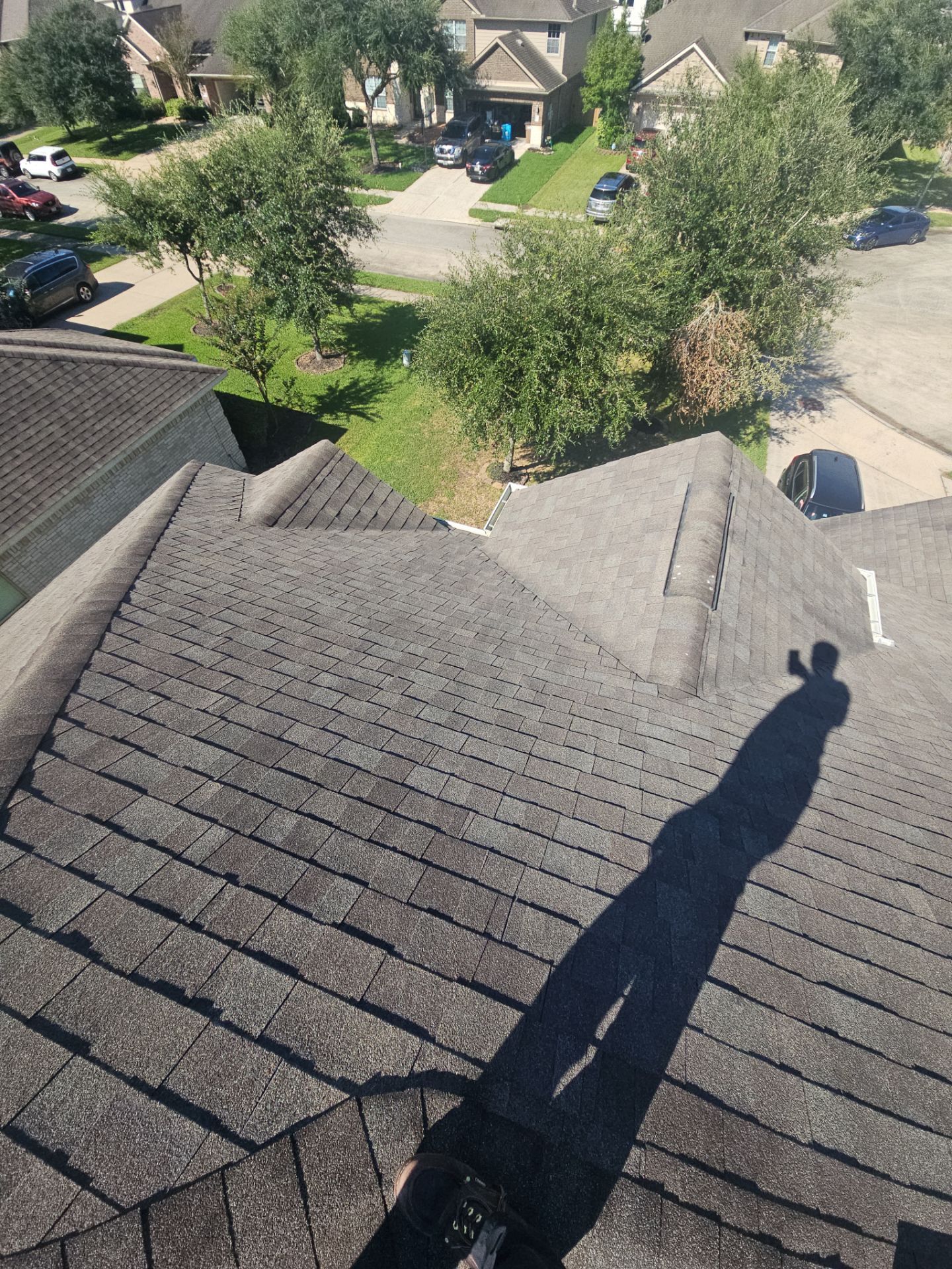 Hail Damage using Owen's Corning Duration (Lifetime) Shingles by Roof Repair Company