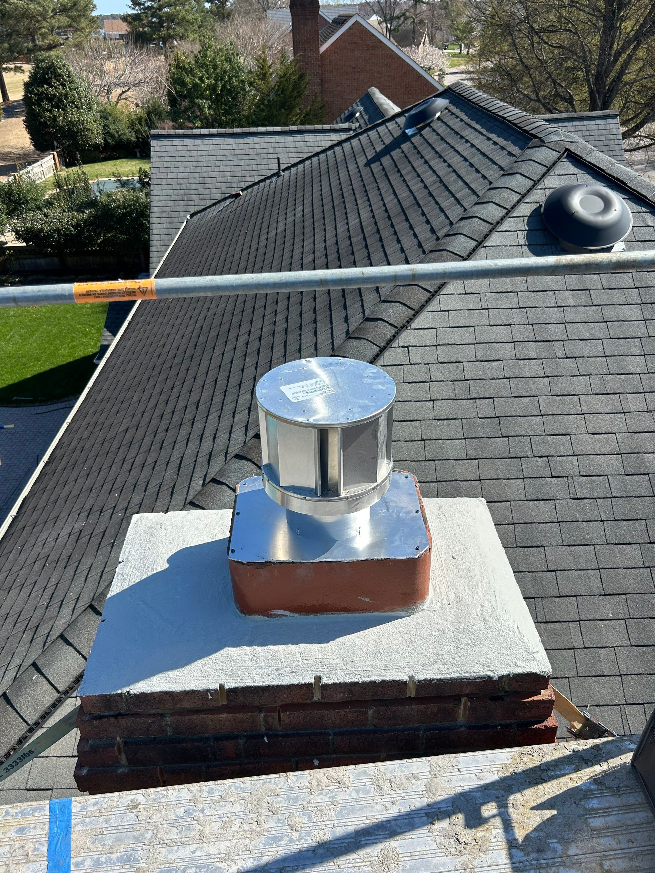 Gas Fireplace Insert Installed - Masonry Fireplace and Chimney by Premier Chimney and Roofing