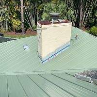 24ga 1" Nail-Strip Patina Green  by Total Roofing System The Metal Roof Experts