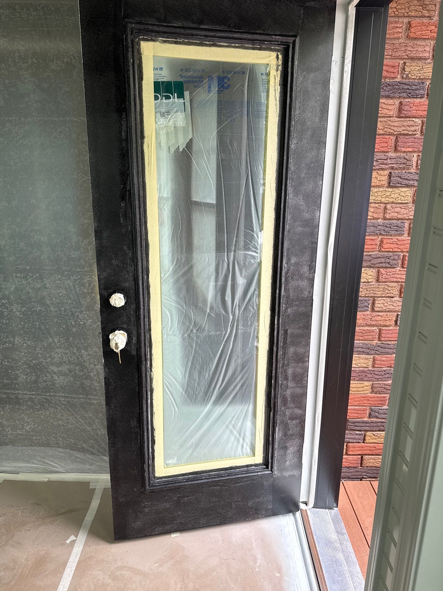 New 4 season room interior & exterior painting by Midwest Paint LLC