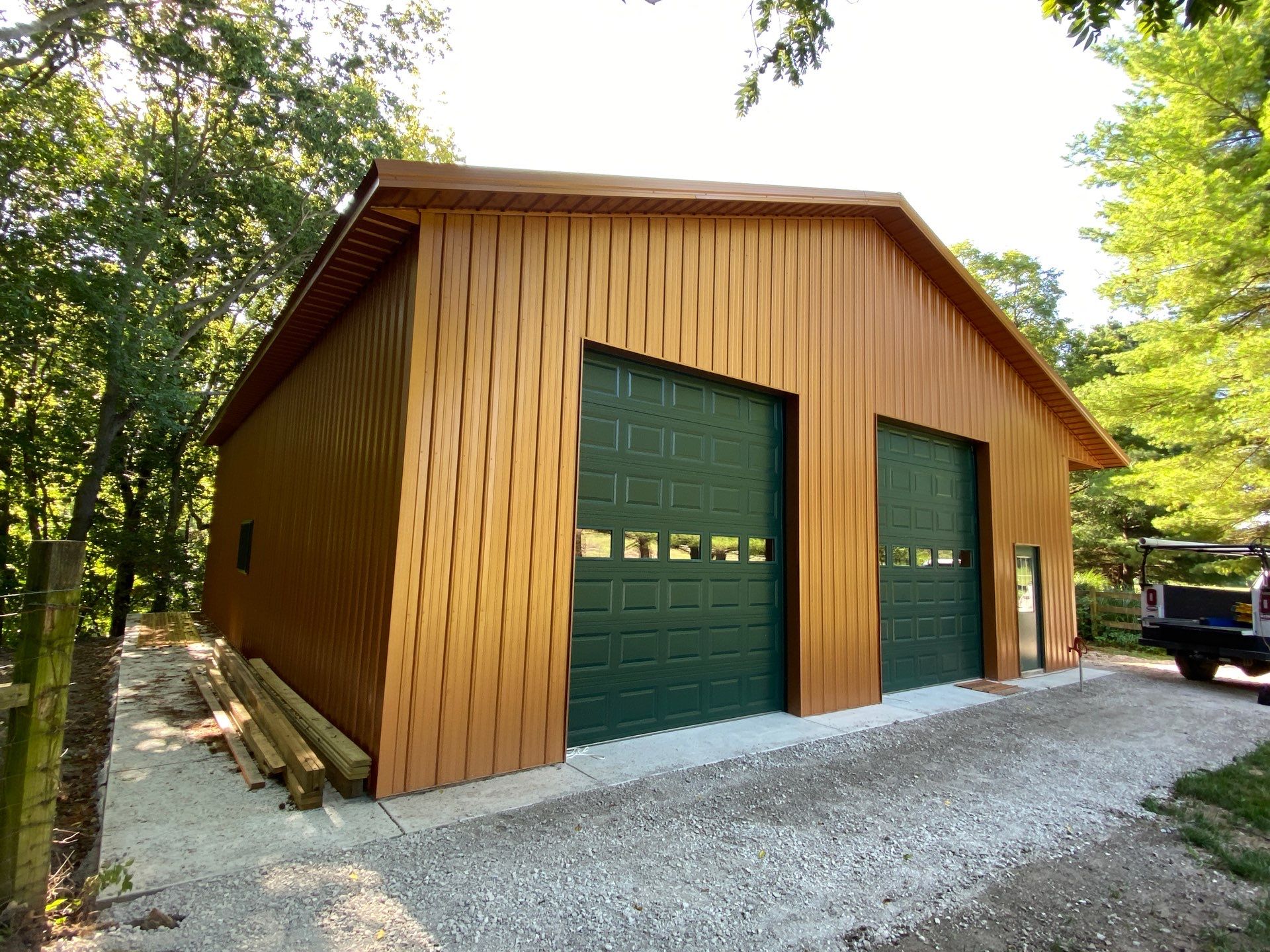 40'x50'x16' Pole Barn Project