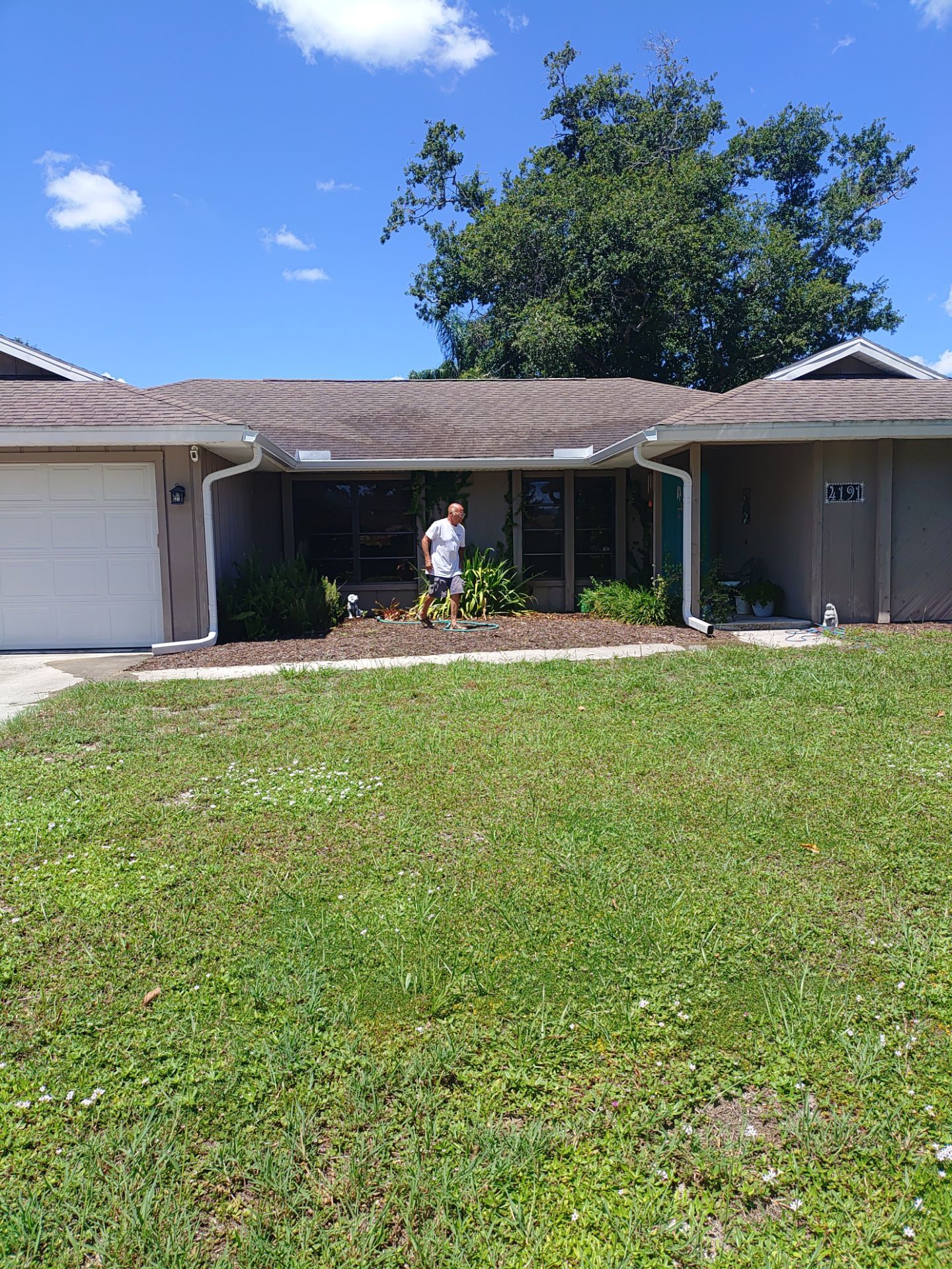 K-Style Gutter Installation in Sarasota FL by Gutter Professors