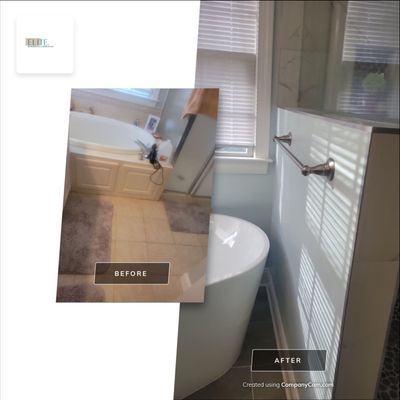 A Stunning Cary Bathroom Reimagined