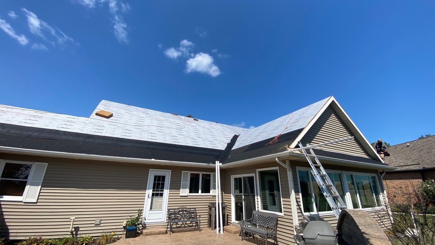 Residential Roofing Installation using GAF Timberline HDZ Weathered Wood by Nitro Roofing and Construction