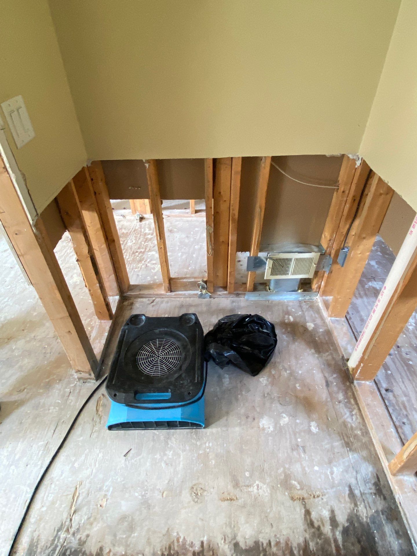 Project in Canton by EzDry Water Mitigation & Property Restoration