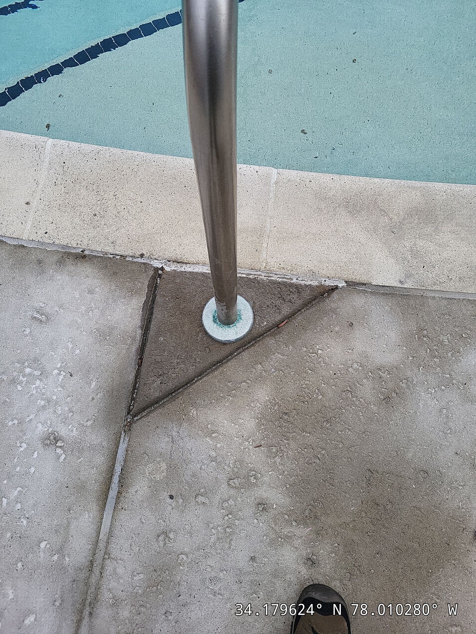 Commercial Pool Deck Concrete Repair at Brunswick Forest in Leland, NC by RGR Construction and Roofing, LLC