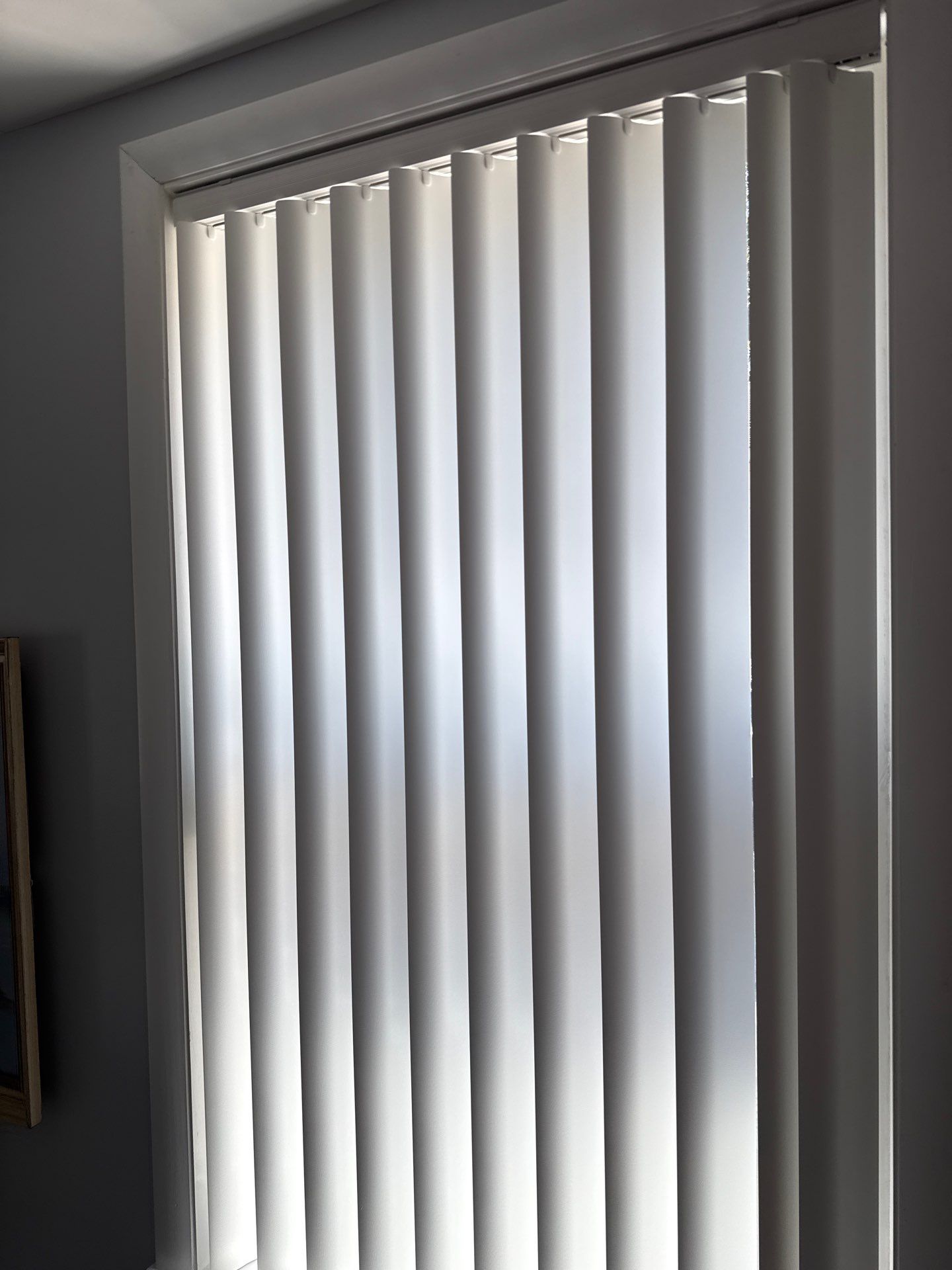 Vertical Blind Project in North Beach, MD by Southern Maryland Custom Blinds
