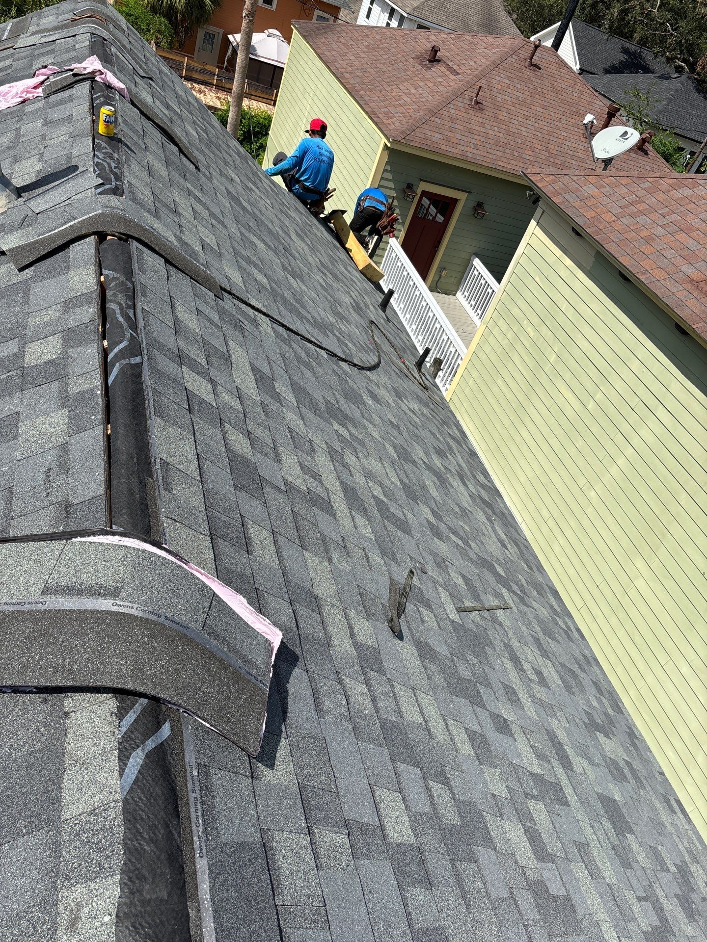 Residential Roofing Repair using Owen's Corning Duration (Lifetime) Shingles by Roof Repair Company