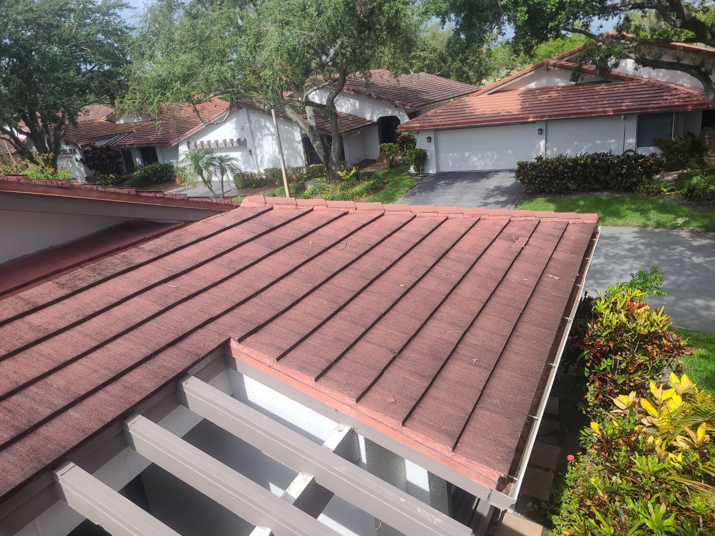 Full Tile Roof Replacement and Sheathing Repair in Deerfield Beach by Aastro Roofing