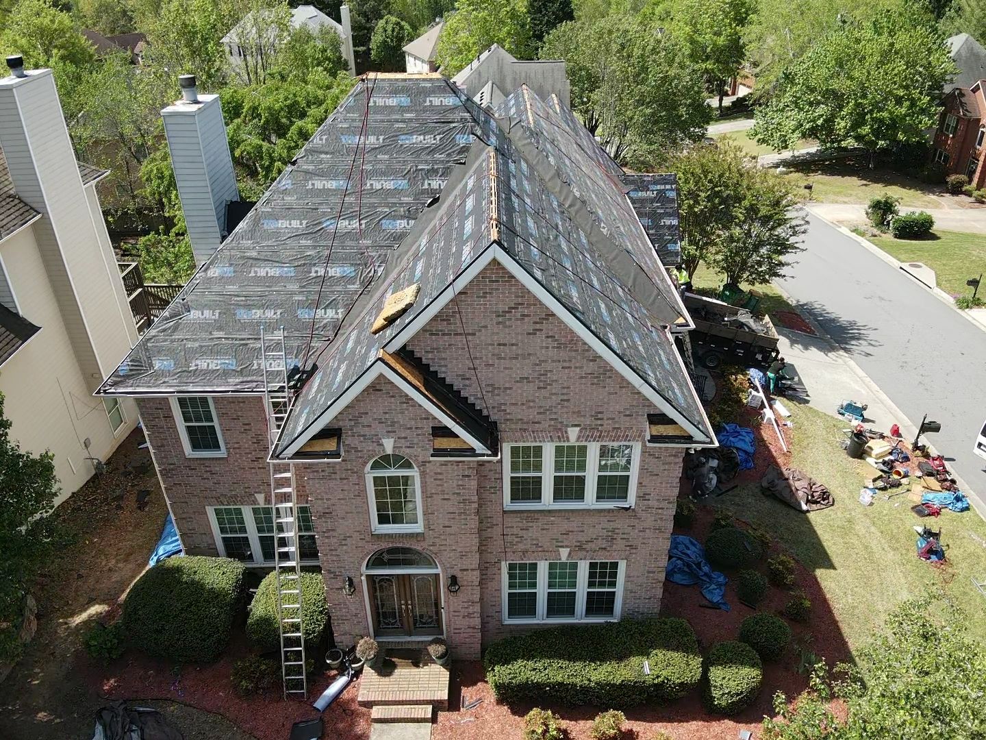 Residential Roofing Installation using Owens Corning by Inspector Roofing and Restoration